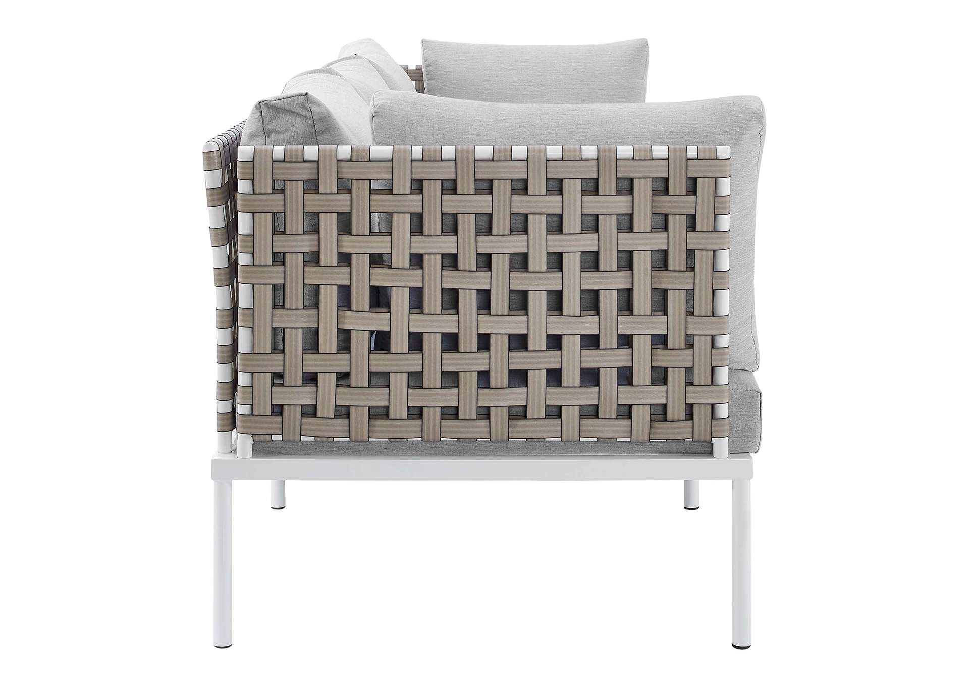 Tan Gray Harmony Sunbrella,Modway