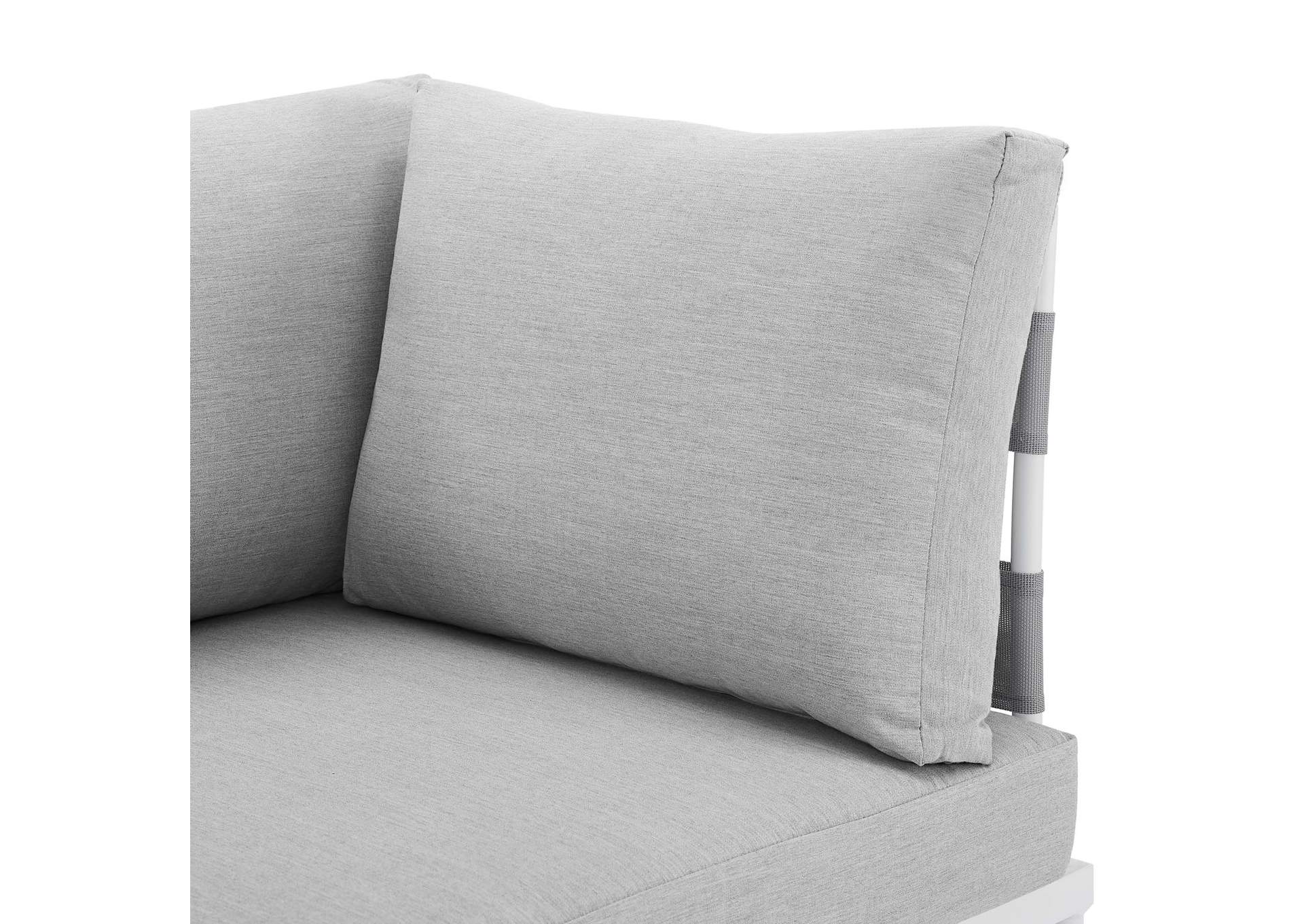 Gray Gray Harmony Sunbrella,Modway