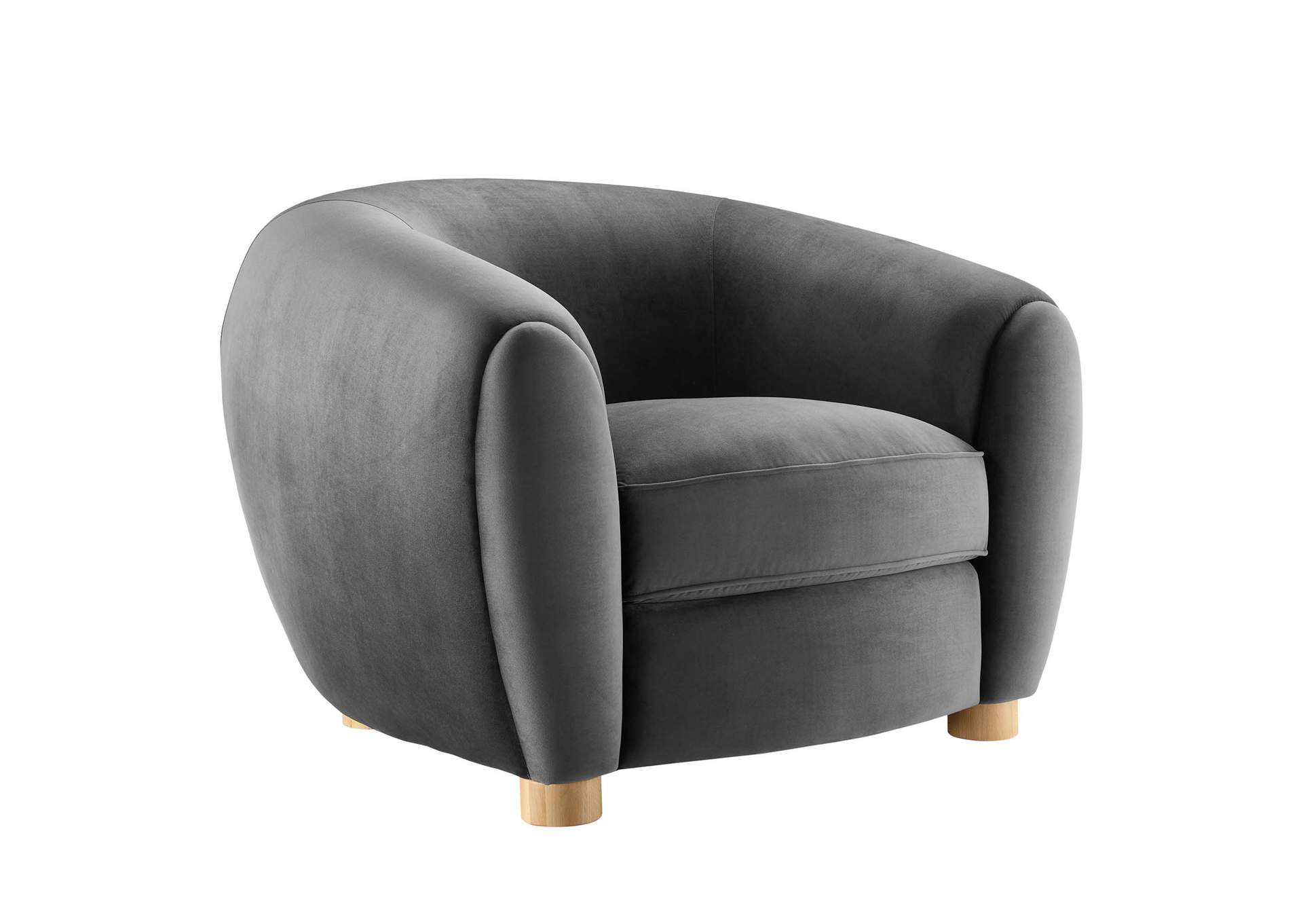 Abundant Performance Velvet Armchair,Modway