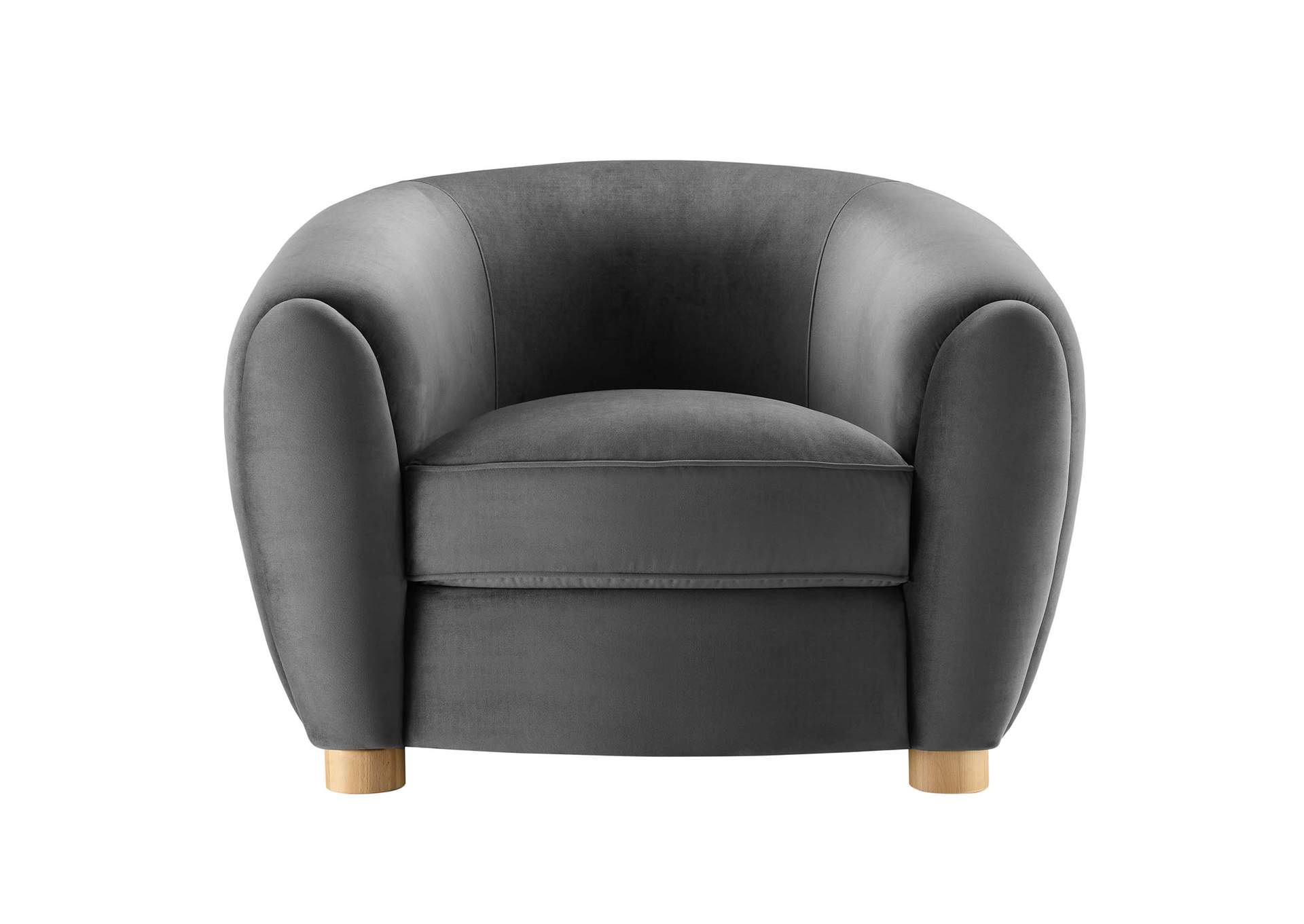 Abundant Performance Velvet Armchair,Modway