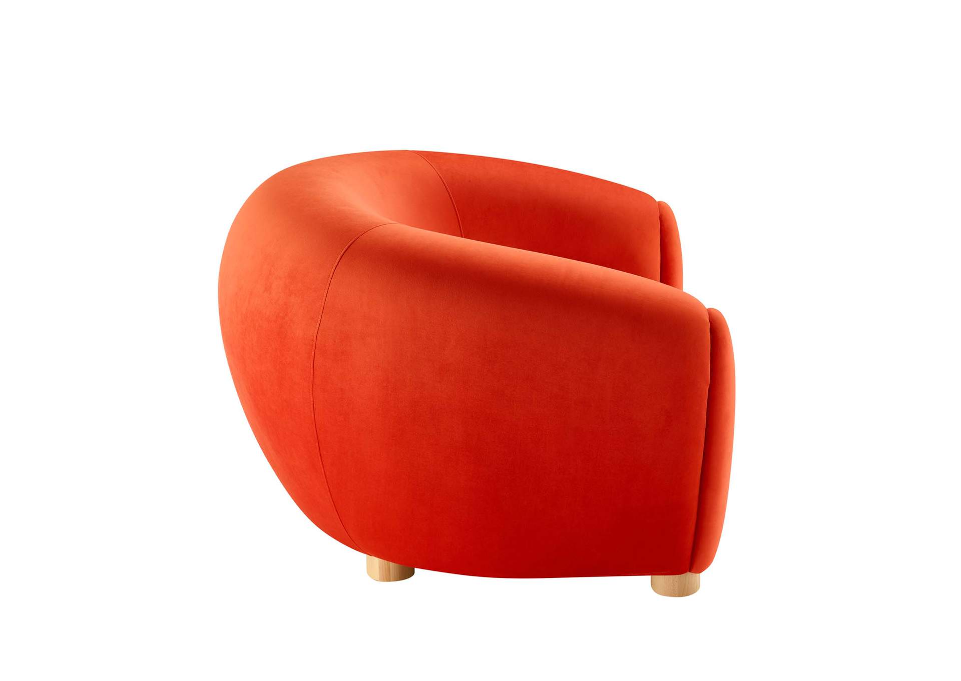 Abundant Performance Velvet Armchair,Modway