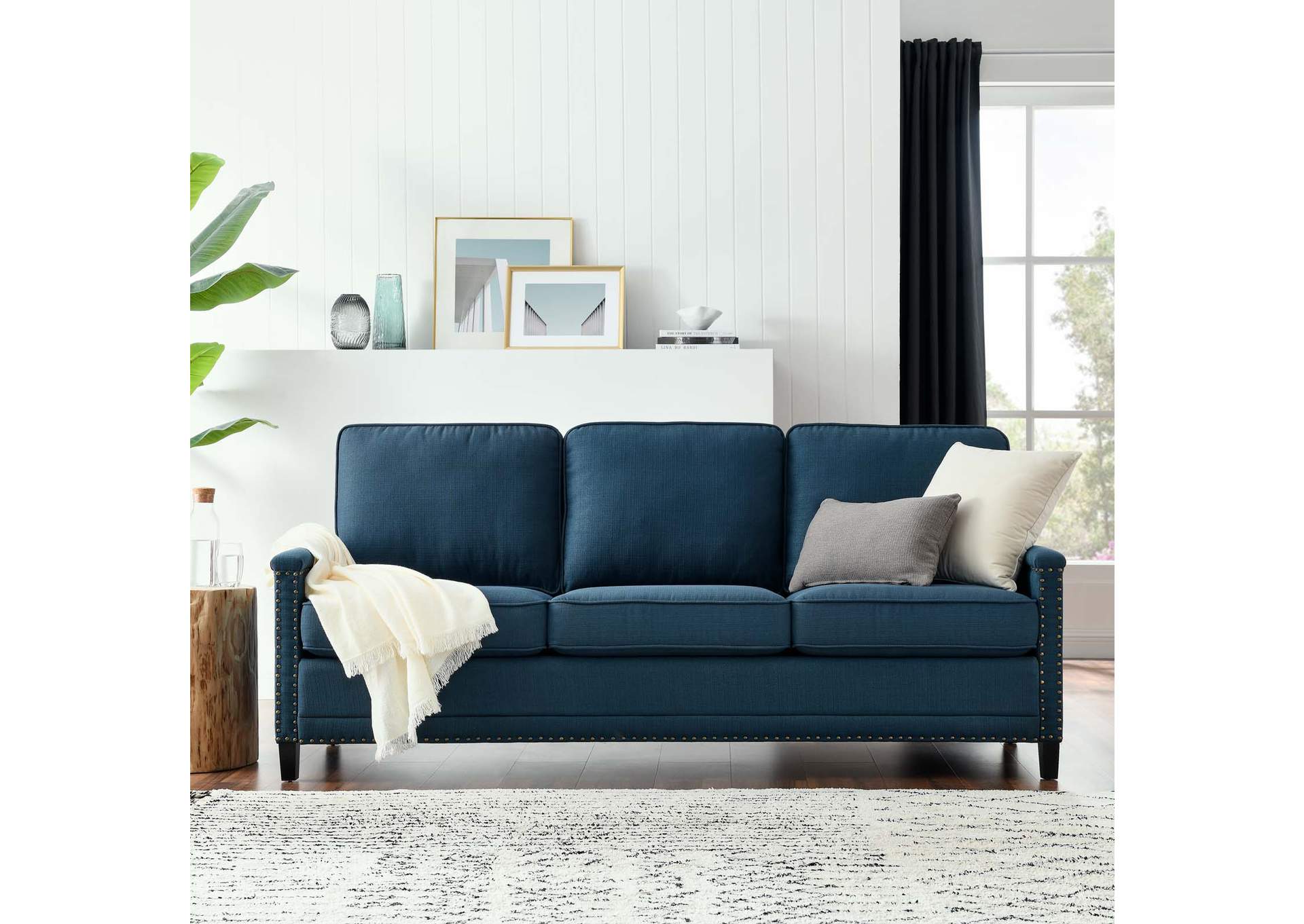 Ashton Upholstered Fabric Sofa,Modway