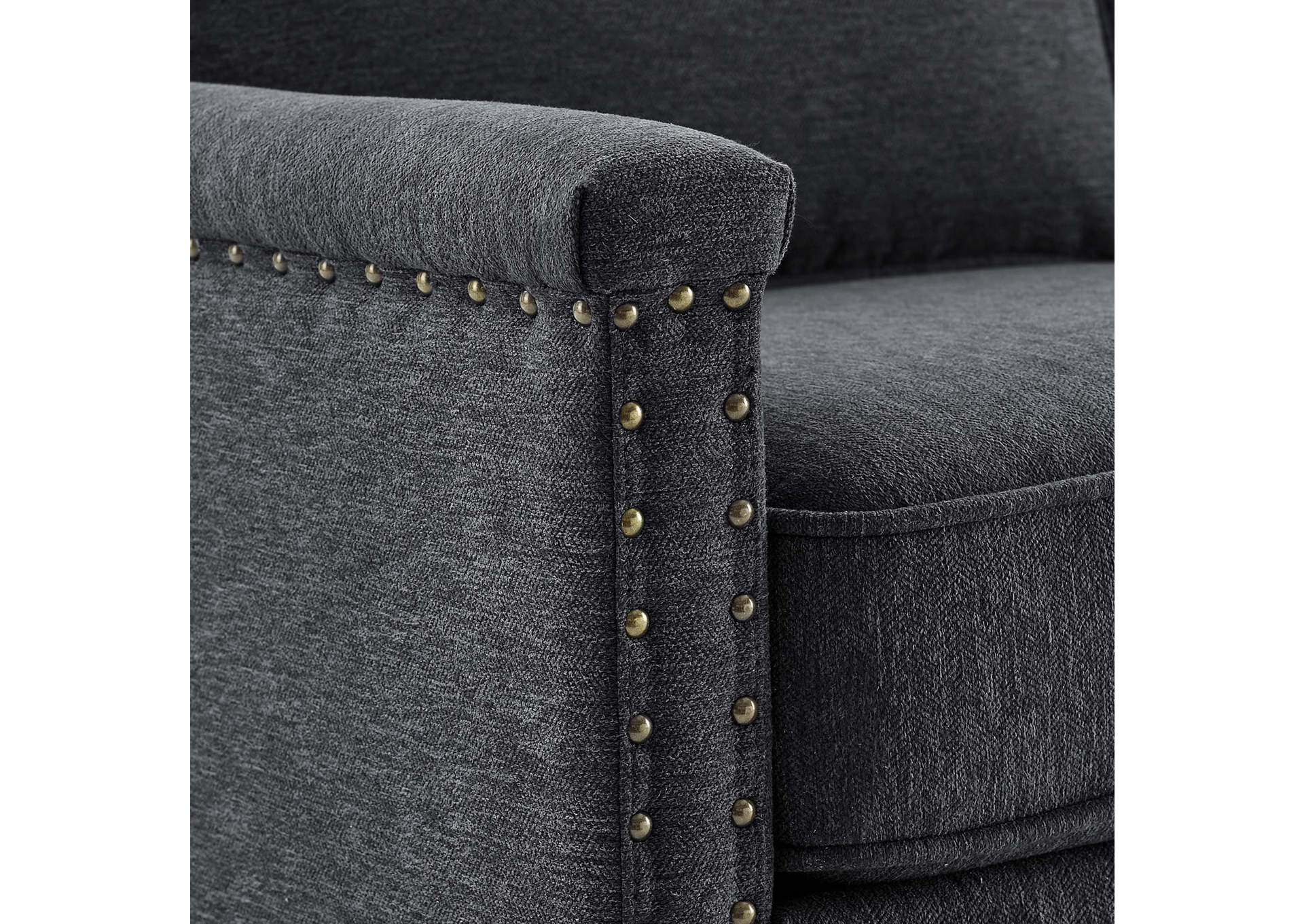 Ashton Upholstered Fabric Loveseat,Modway