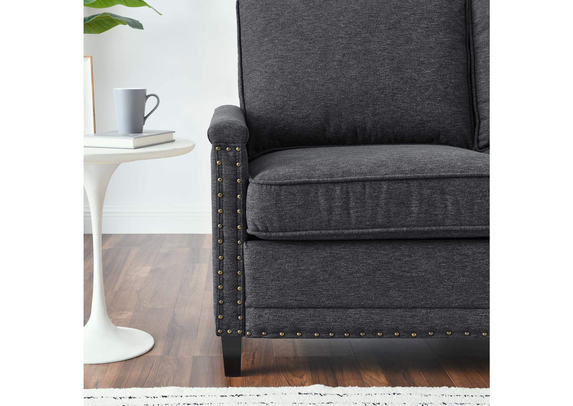 Ashton Upholstered Fabric Loveseat,Modway