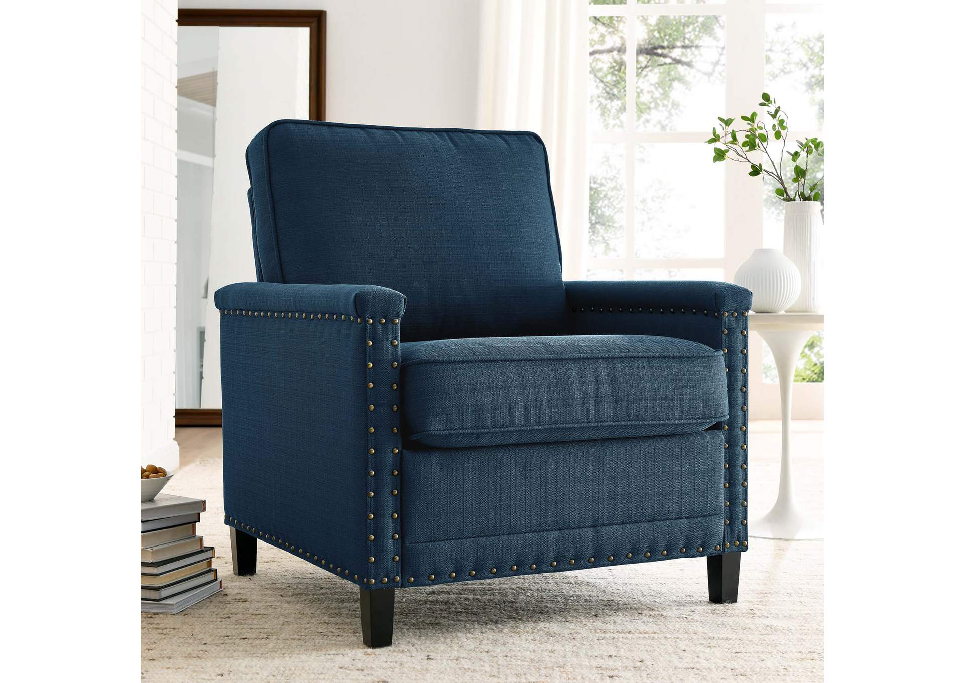 Ashton Upholstered Fabric Armchair,Modway