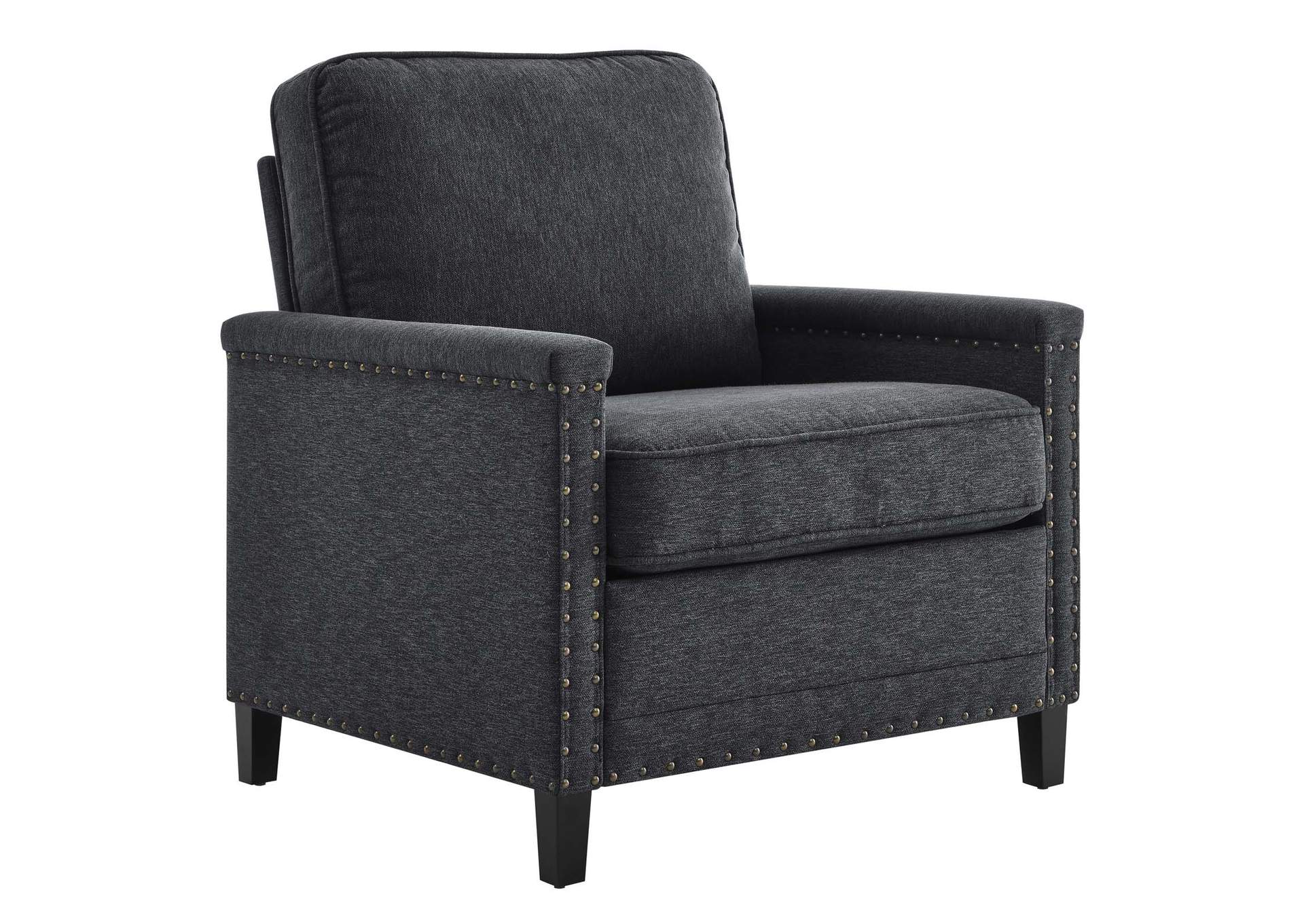 Ashton Upholstered Fabric Armchair,Modway