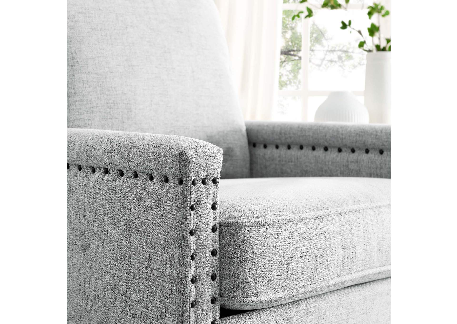 Ashton Upholstered Fabric Armchair,Modway
