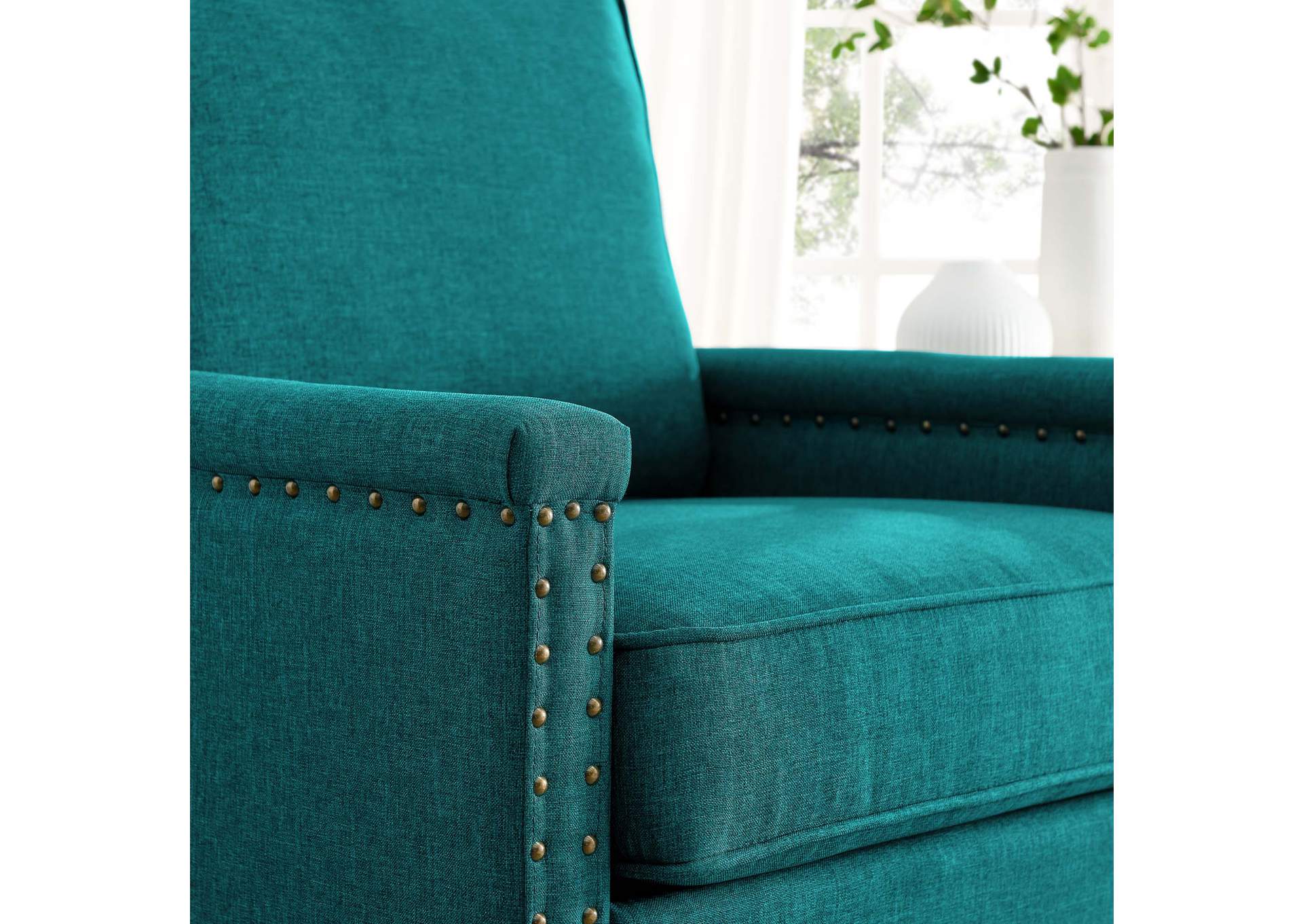 Ashton Upholstered Fabric Armchair,Modway