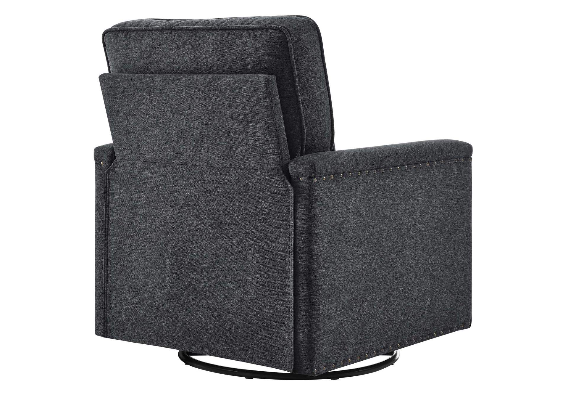 Ashton Upholstered Fabric Swivel Chair,Modway