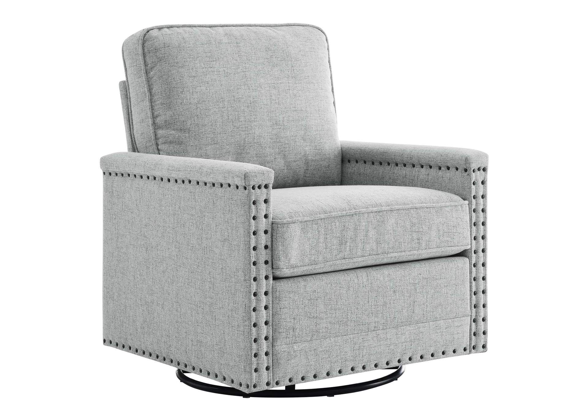 Ashton Upholstered Fabric Swivel Chair,Modway