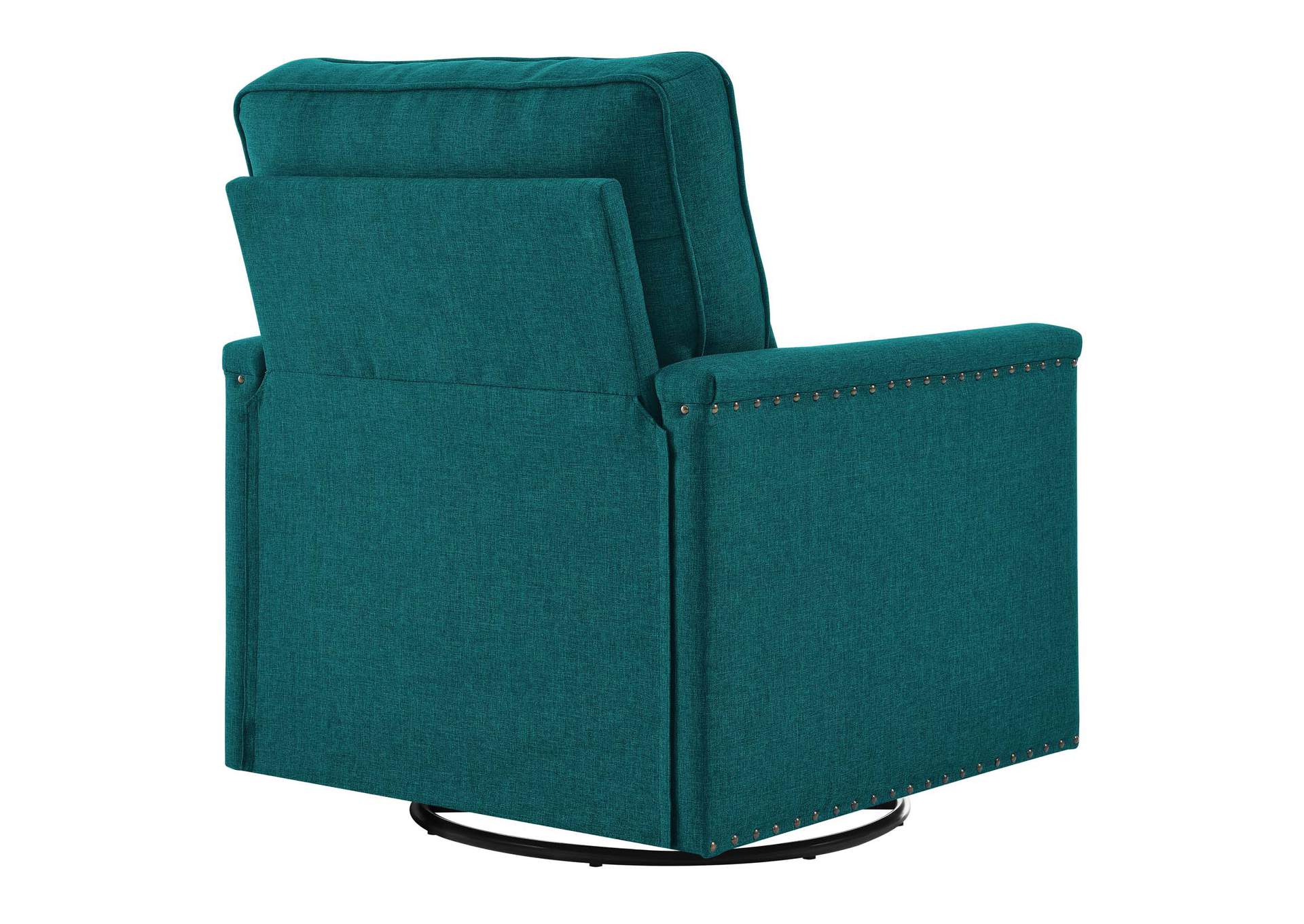 Ashton Upholstered Fabric Swivel Chair,Modway