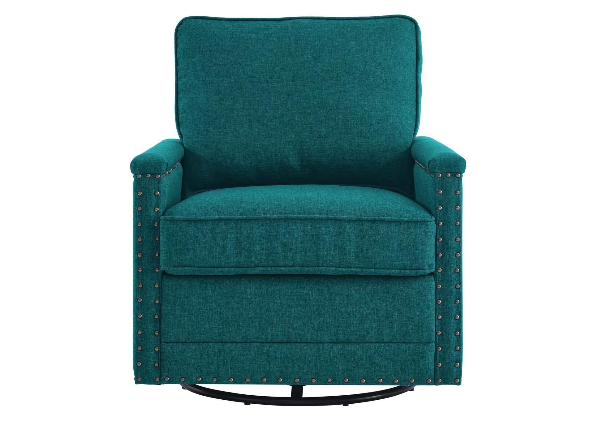 Ashton Upholstered Fabric Swivel Chair,Modway