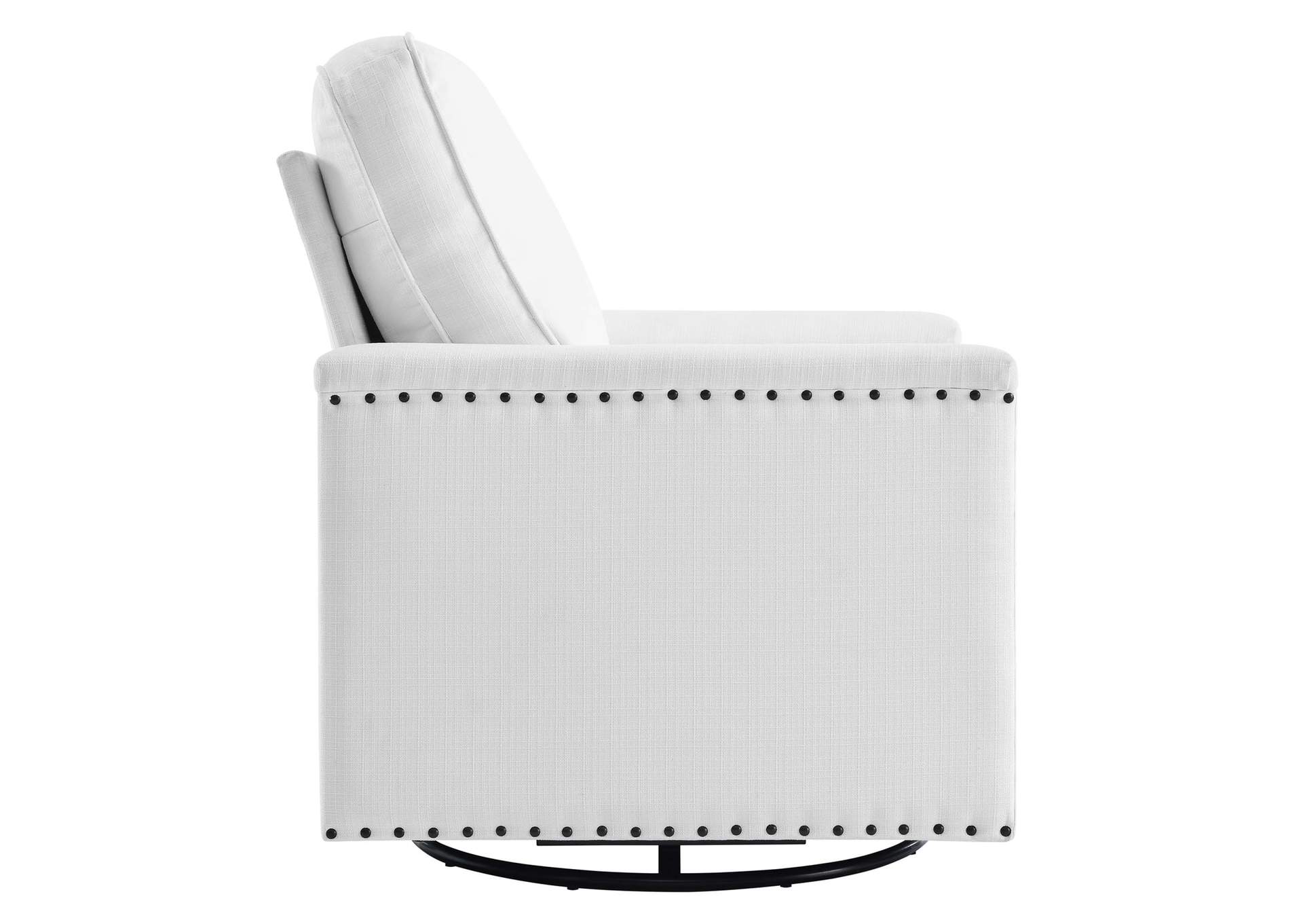Ashton Upholstered Fabric Swivel Chair,Modway