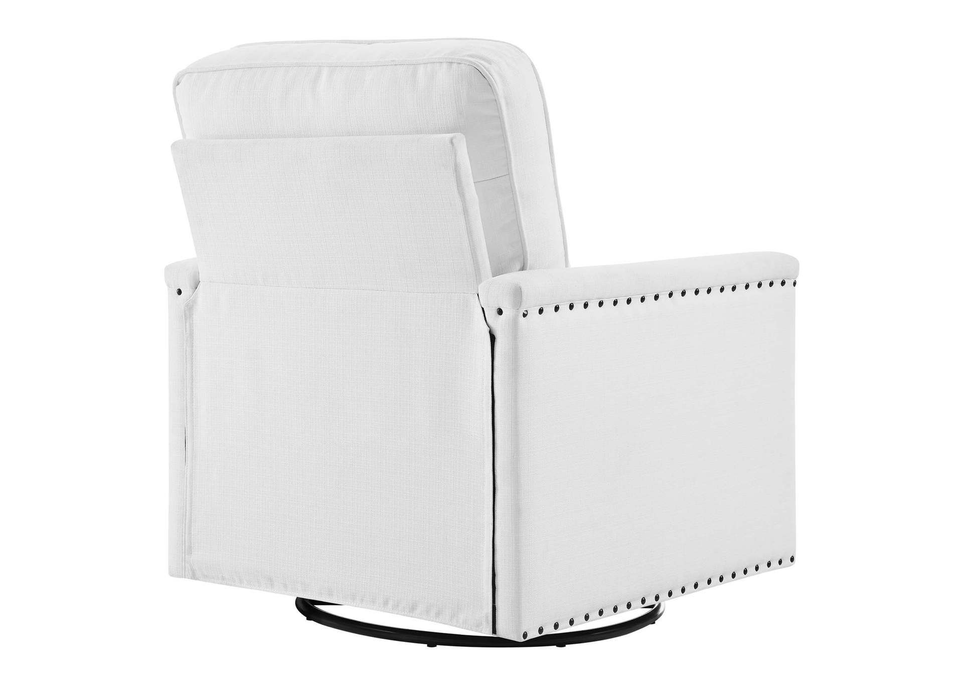 Ashton Upholstered Fabric Swivel Chair,Modway
