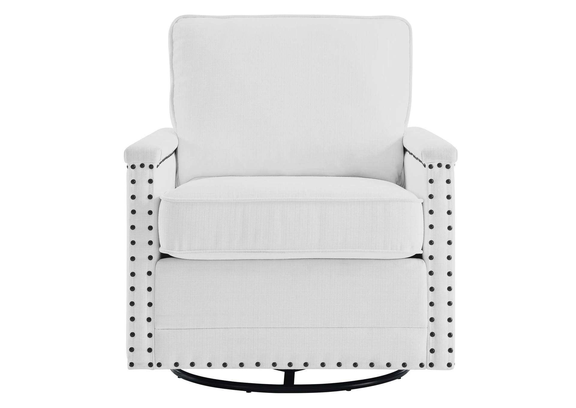 Ashton Upholstered Fabric Swivel Chair,Modway