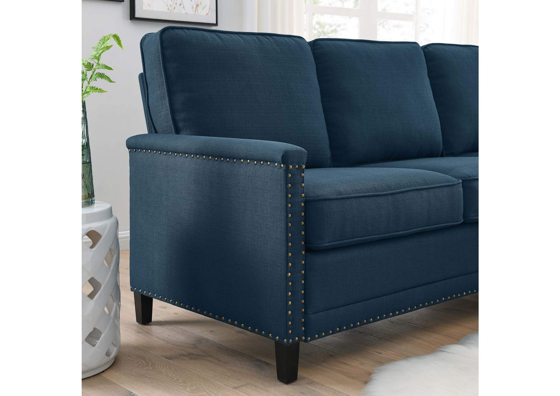 Ashton Upholstered Fabric Sectional Sofa,Modway