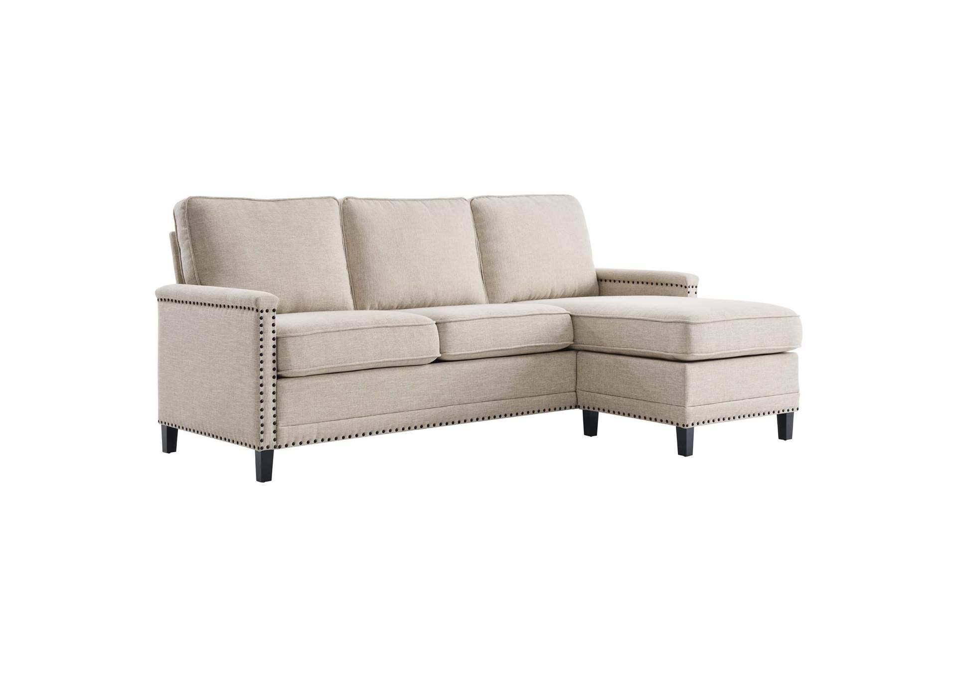 Ashton Upholstered Fabric Sectional Sofa,Modway