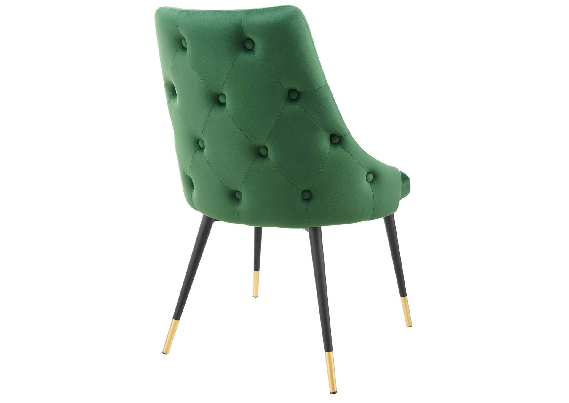 Emerald Adorn Dining Side Chair Performance Velvet [Set of 2],Modway