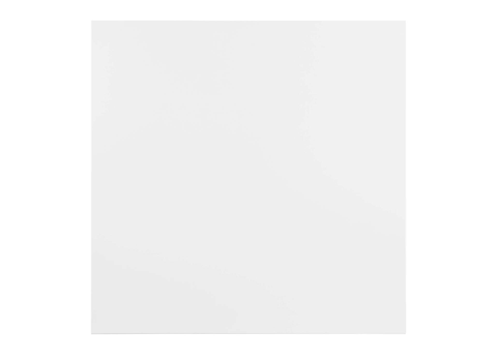 Gold White Zinque 36" Square Dining Table,Modway