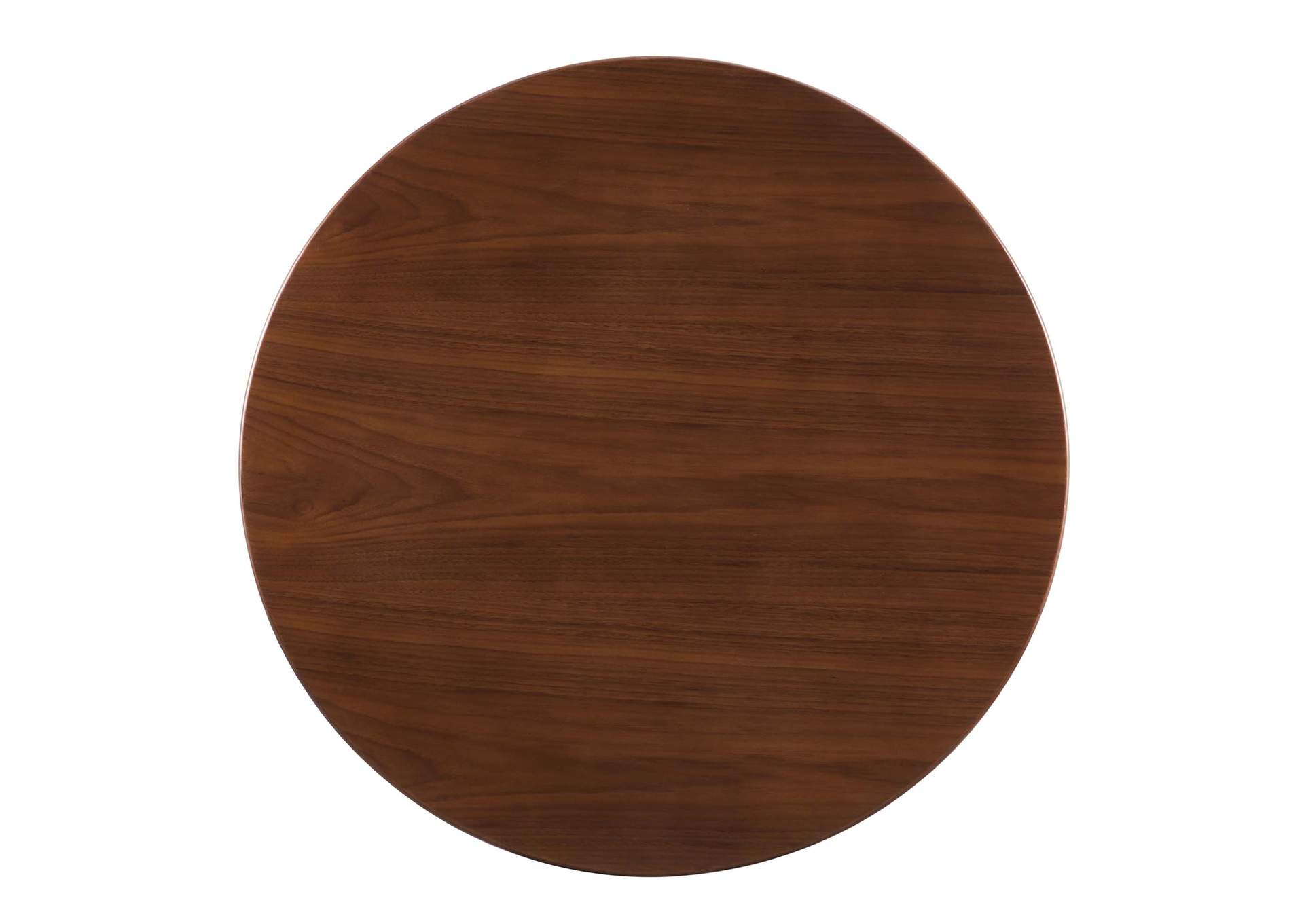 Gold Walnut Zinque 36" Dining Table,Modway