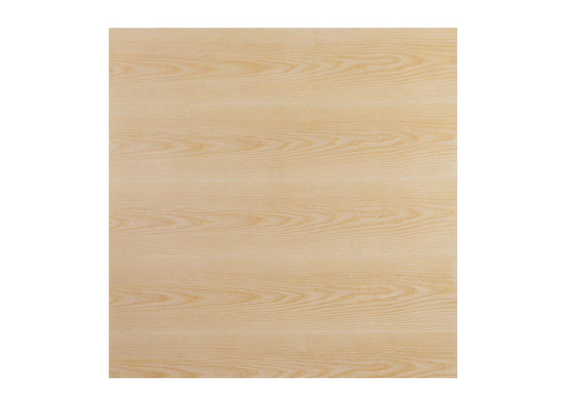 Gold Natural Zinque 40" Square Dining Table,Modway