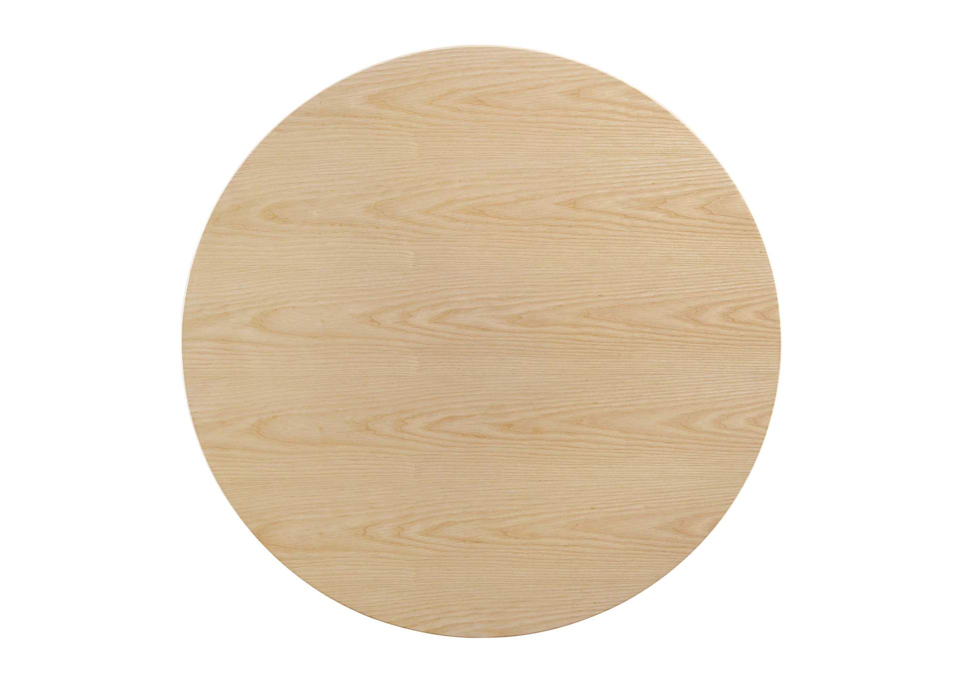 Gold Natural Zinque 47" Dining Table,Modway