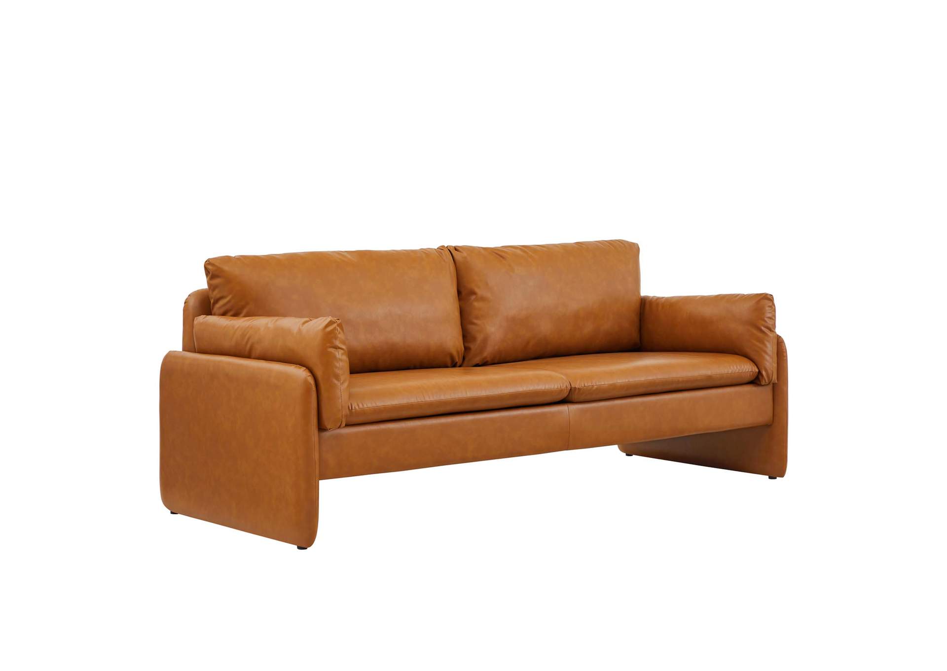 Indicate Vegan Leather Sofa,Modway