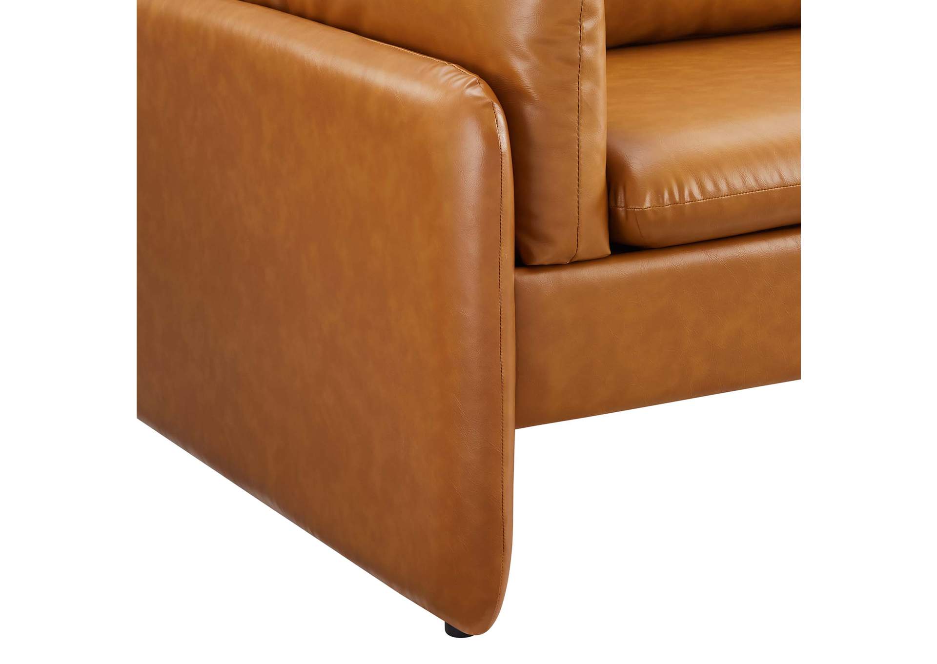 Indicate Vegan Leather Sofa,Modway