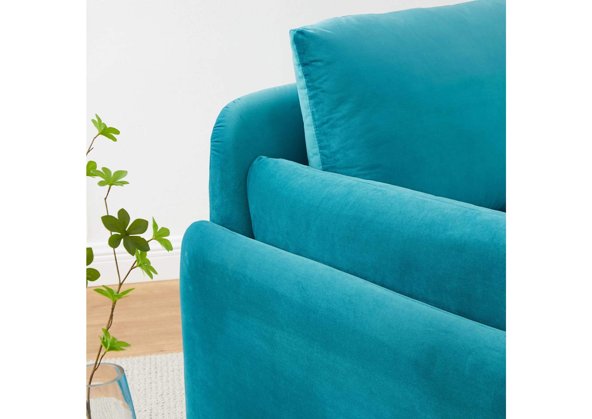 Indicate Performance Velvet Armchair,Modway