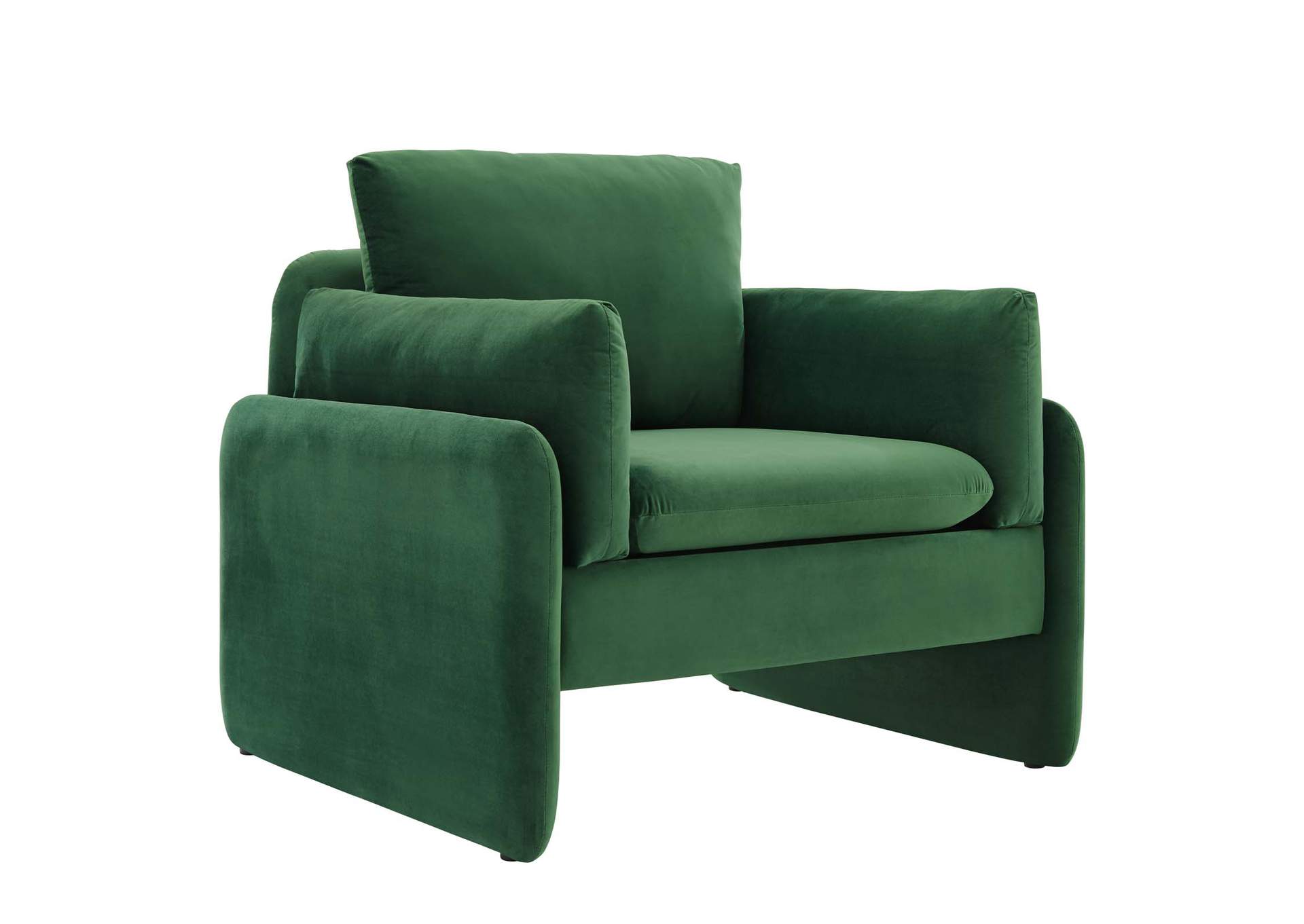 Indicate Performance Velvet Armchair,Modway
