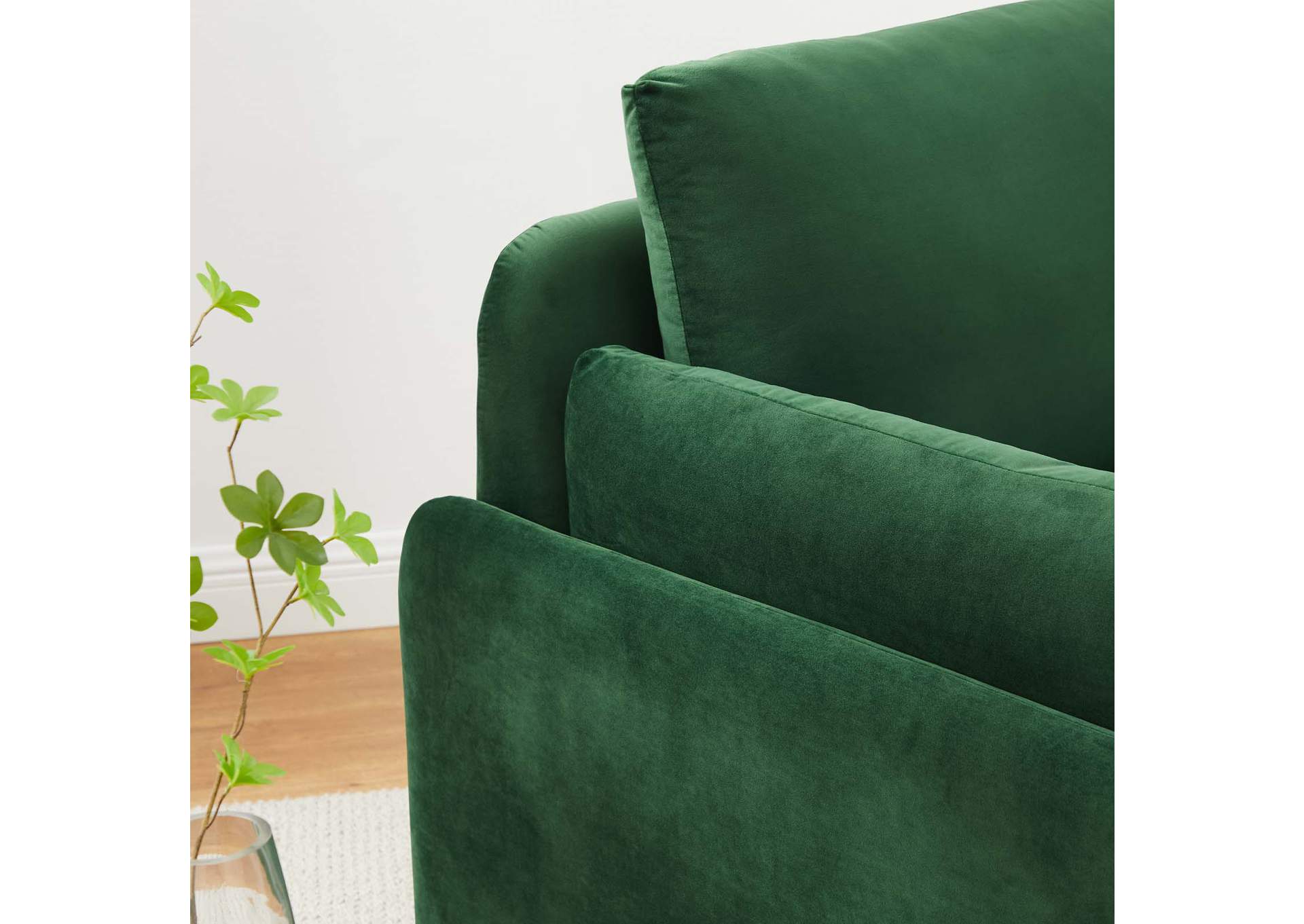 Indicate Performance Velvet Armchair,Modway