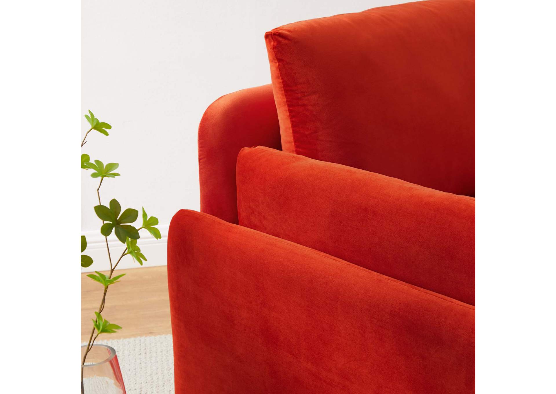 Indicate Performance Velvet Armchair,Modway