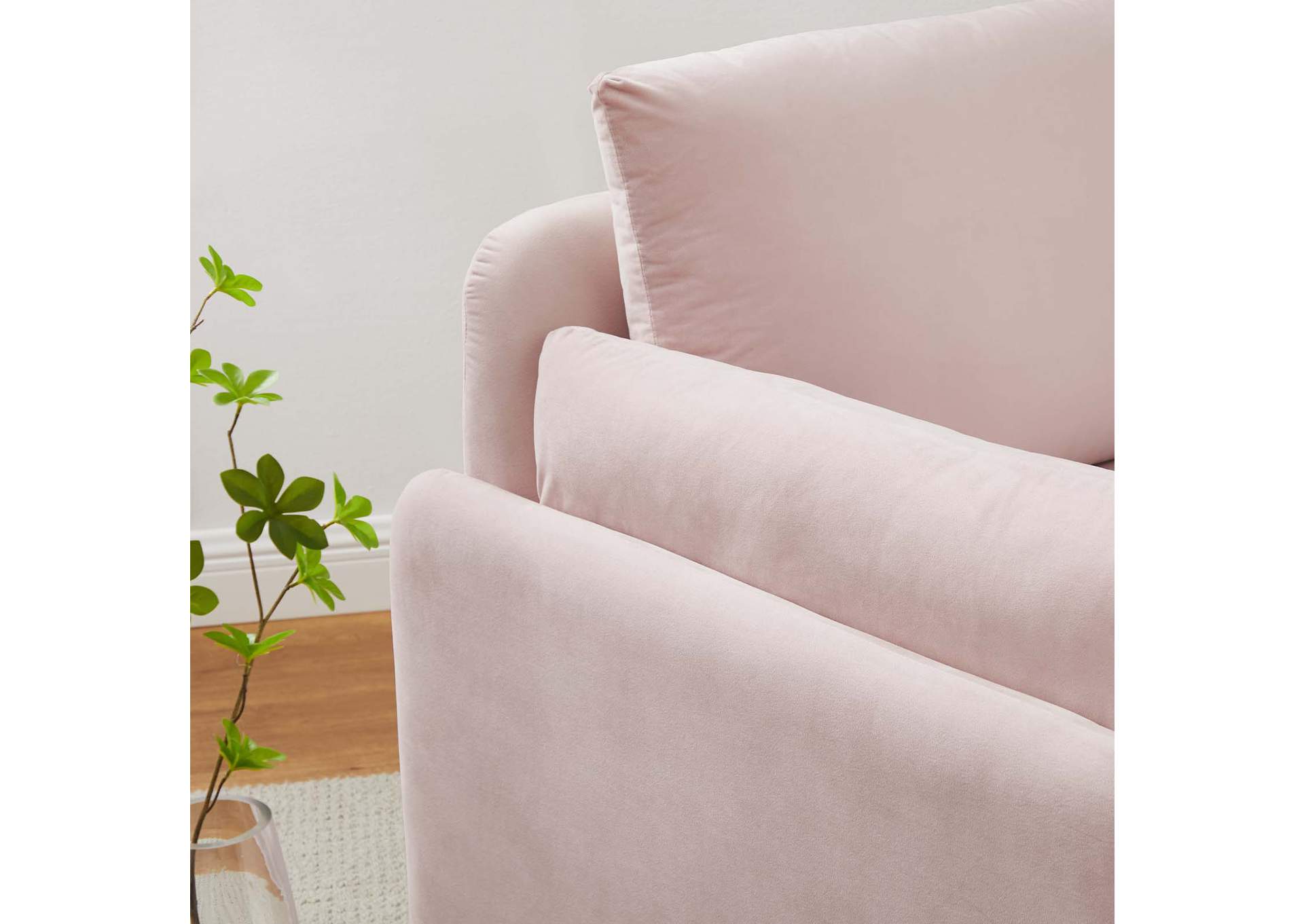 Indicate Performance Velvet Armchair,Modway