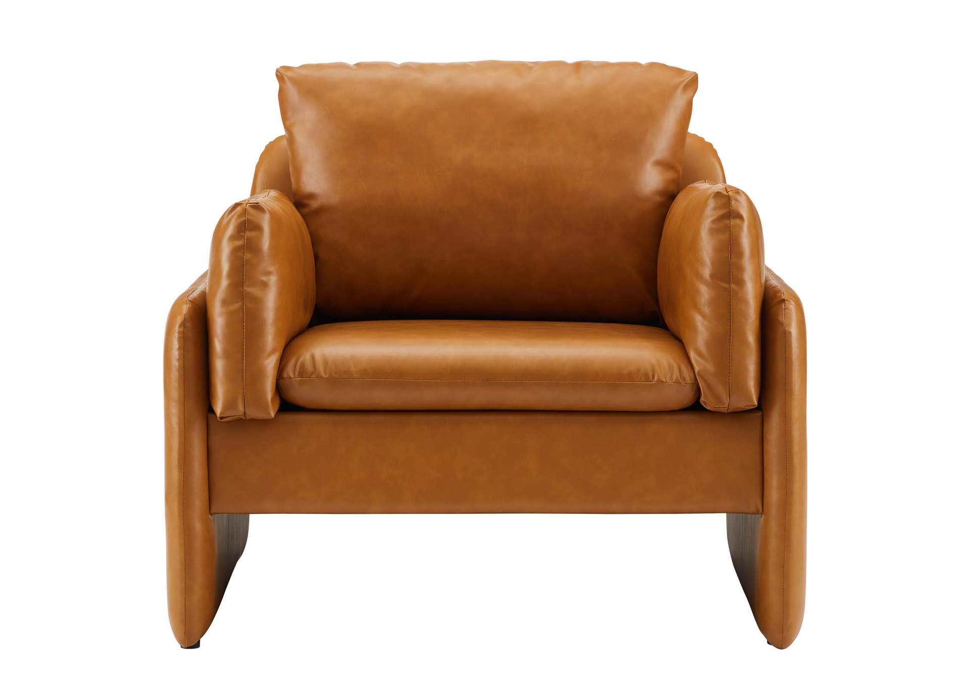 Indicate Vegan Leather Armchair,Modway