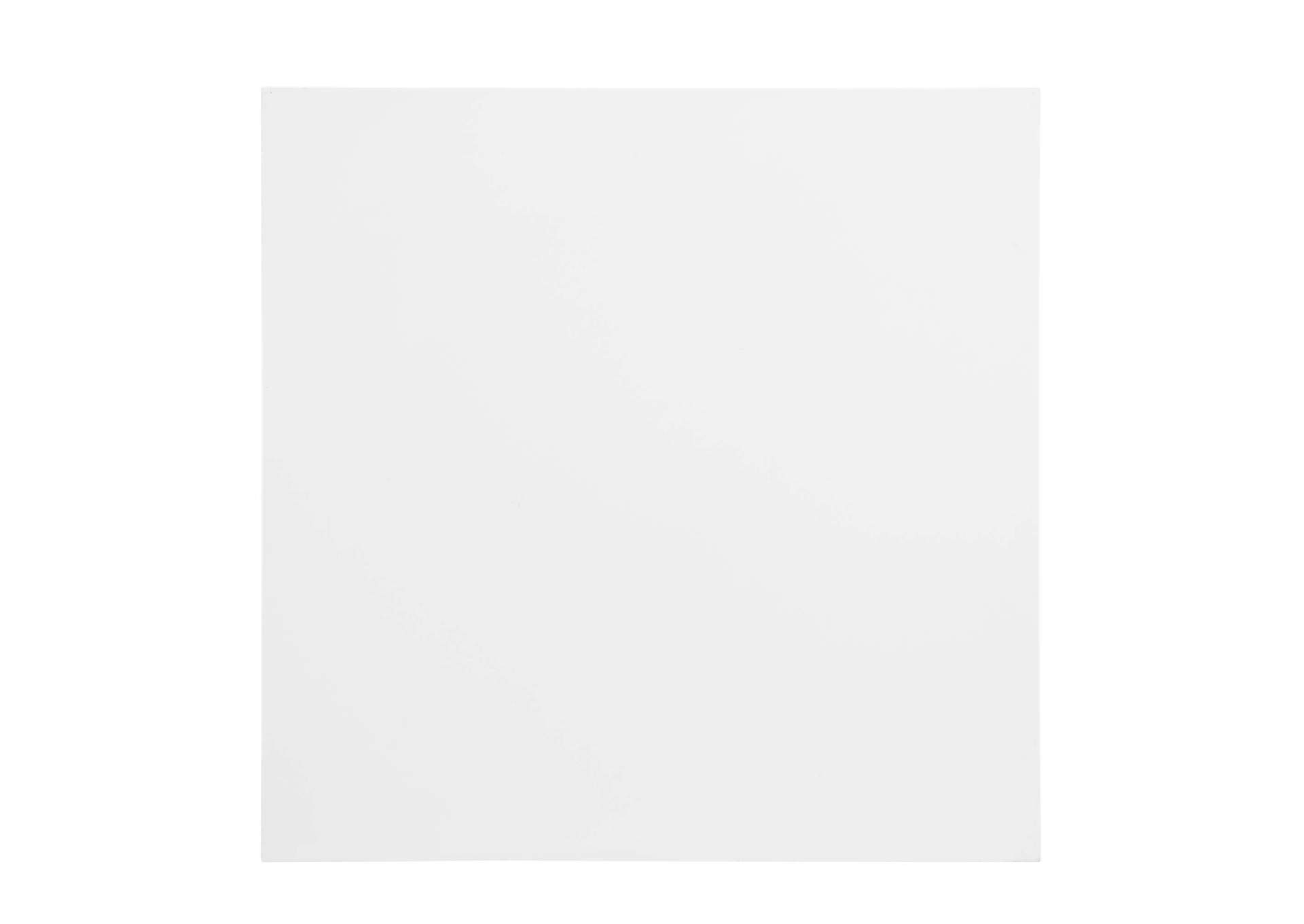 Gold White Tupelo 24" Square Dining Table,Modway