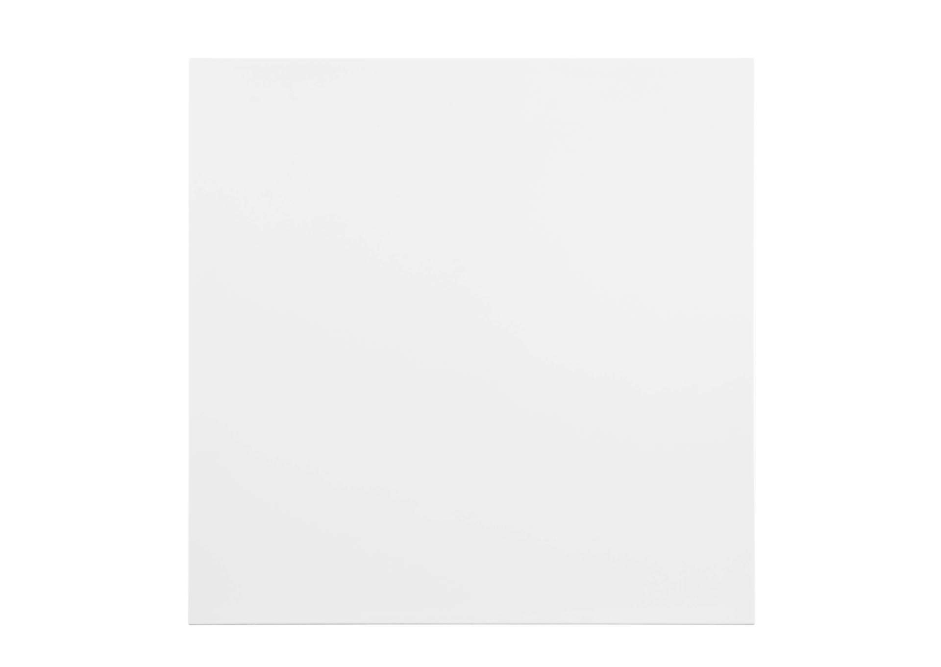 Gold White Tupelo 28" Square Dining Table,Modway