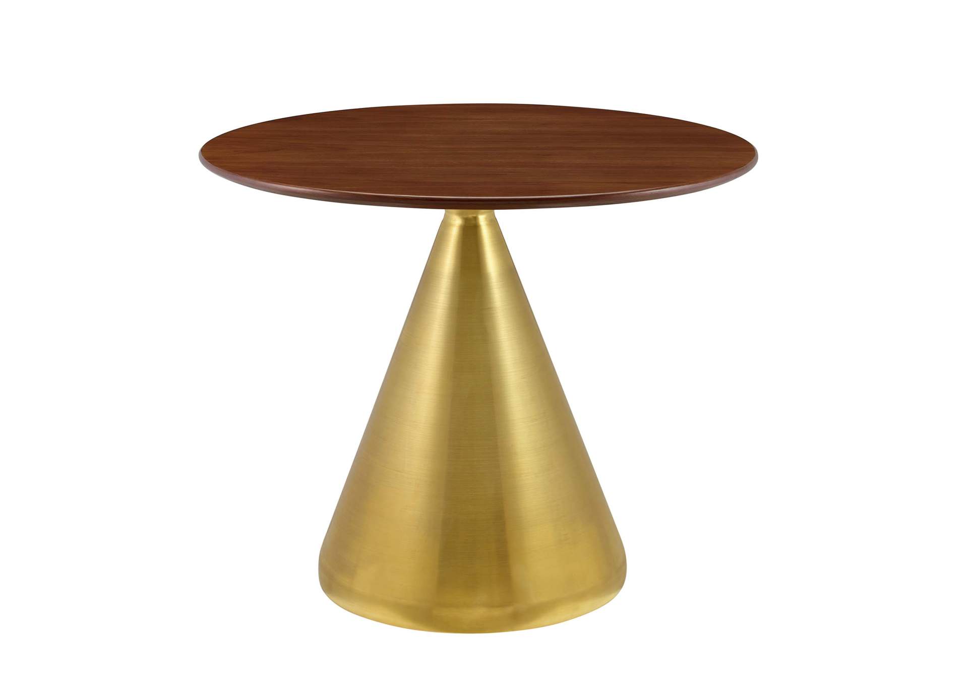 Gold Walnut Tupelo 36" Dining Table,Modway