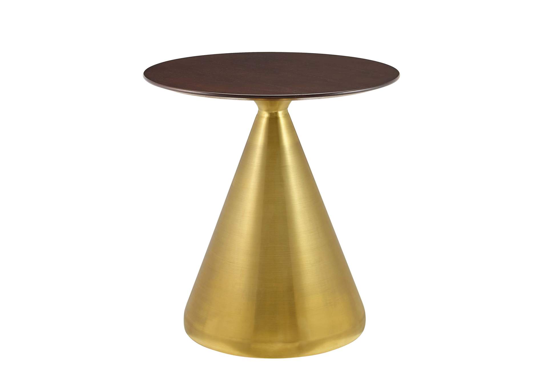 Gold Cherry Walnut Tupelo 28" Dining Table,Modway