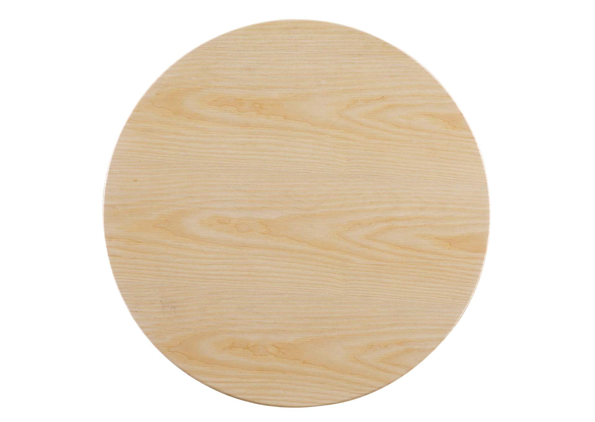 Gold Natural Tupelo 28" Dining Table,Modway