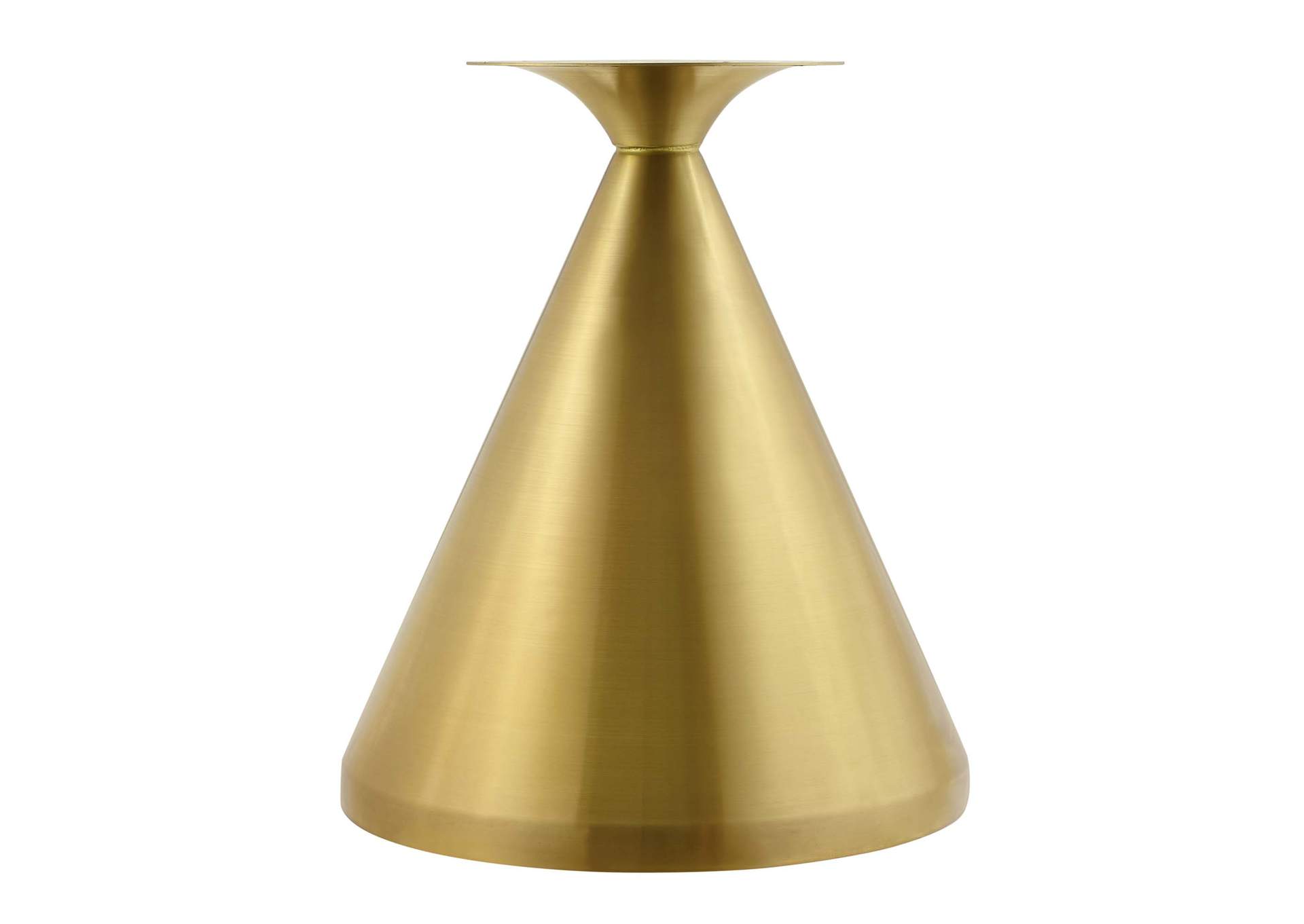 Gold Natural Tupelo 40" Dining Table,Modway