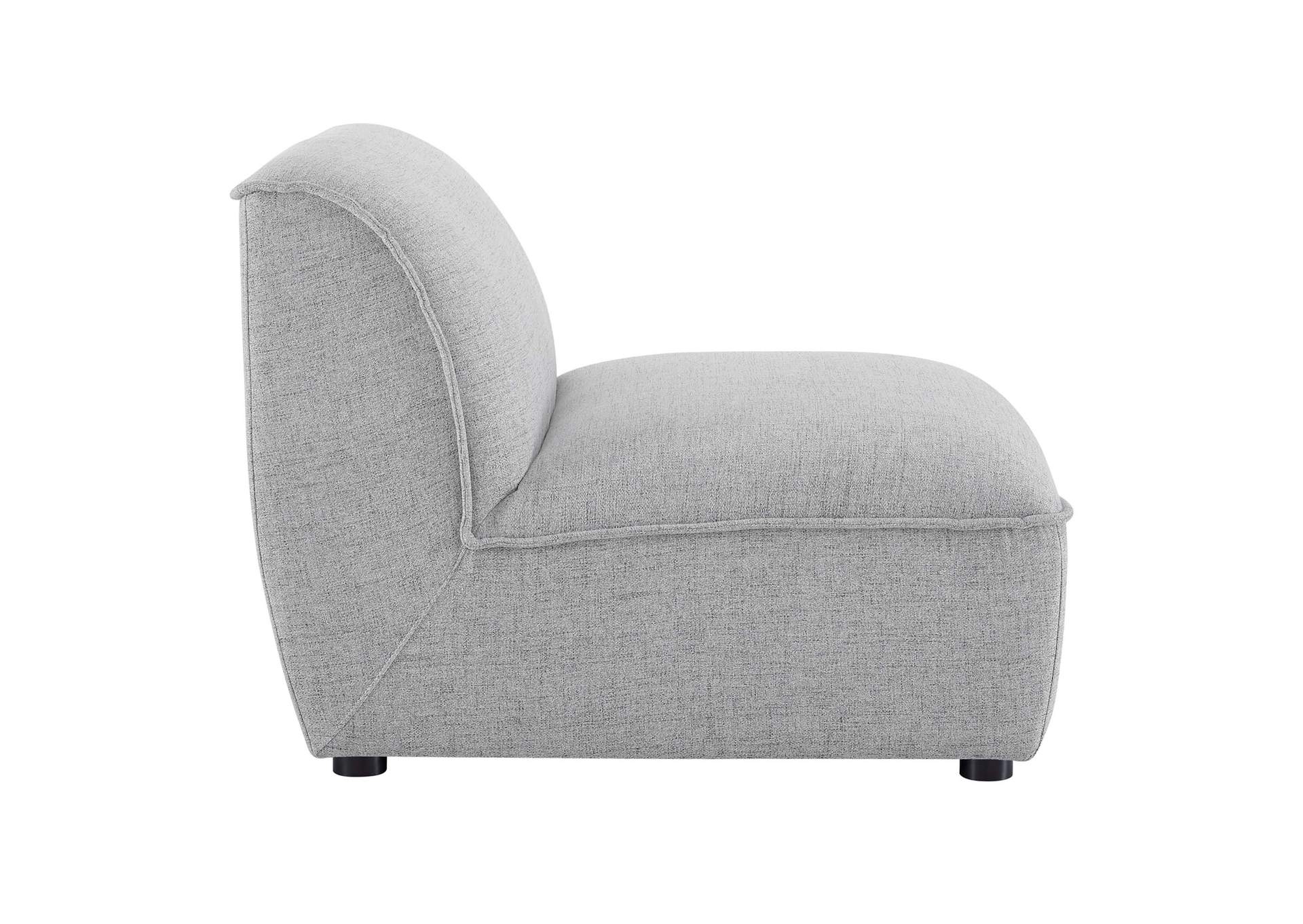 Light Gray Comprise 4-Piece Sofa,Modway