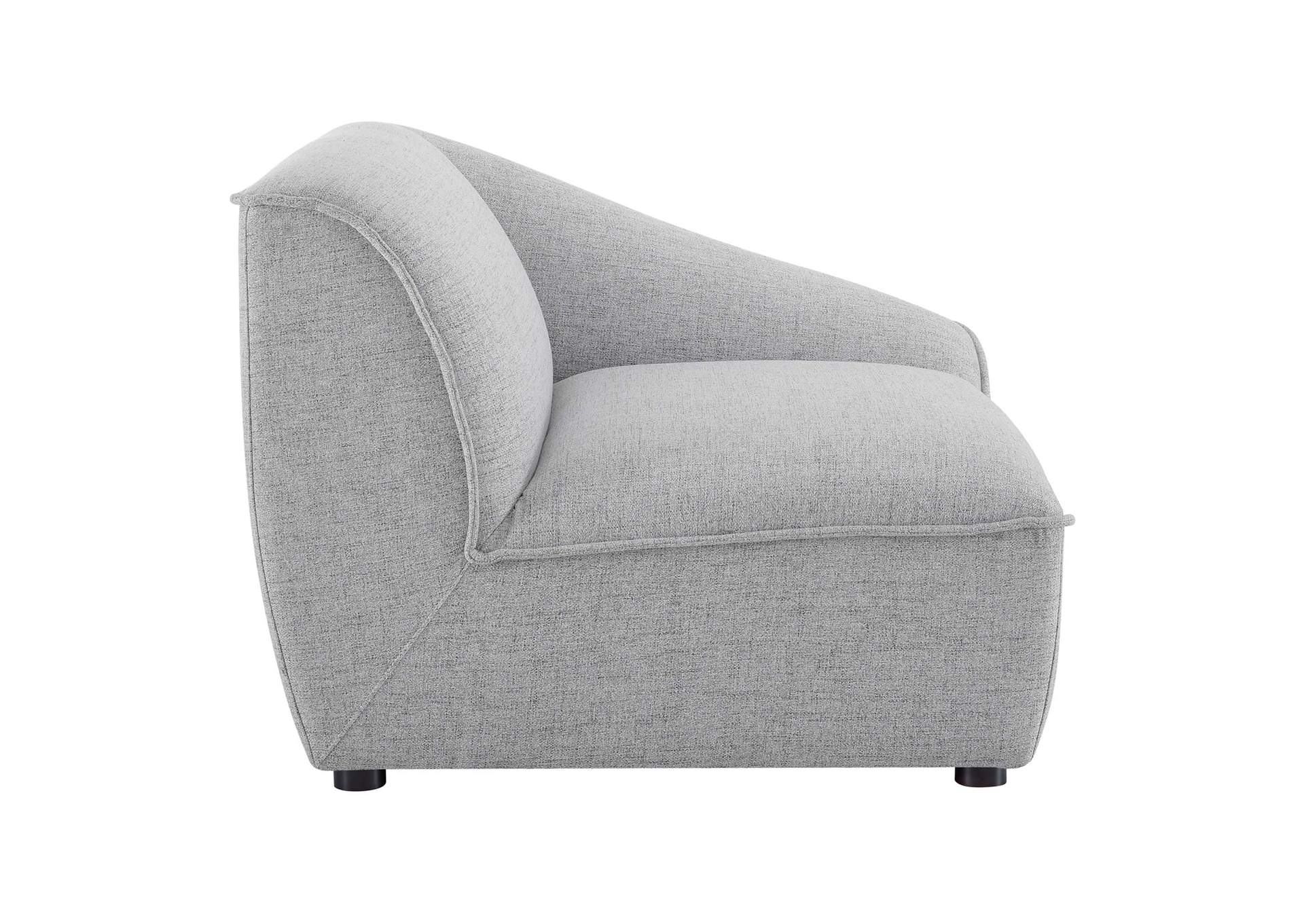 Light Gray Comprise 4-Piece Sofa,Modway