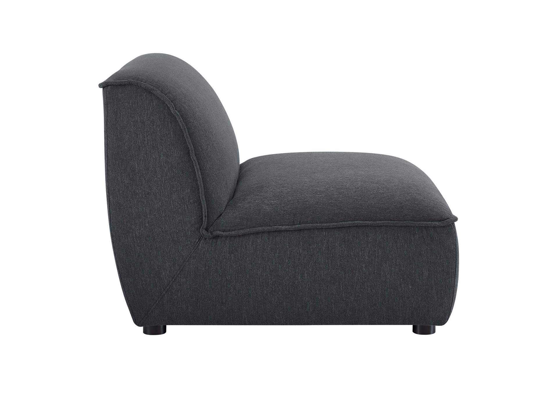 Charcoal Comprise 6-Piece Sectional Sofa,Modway