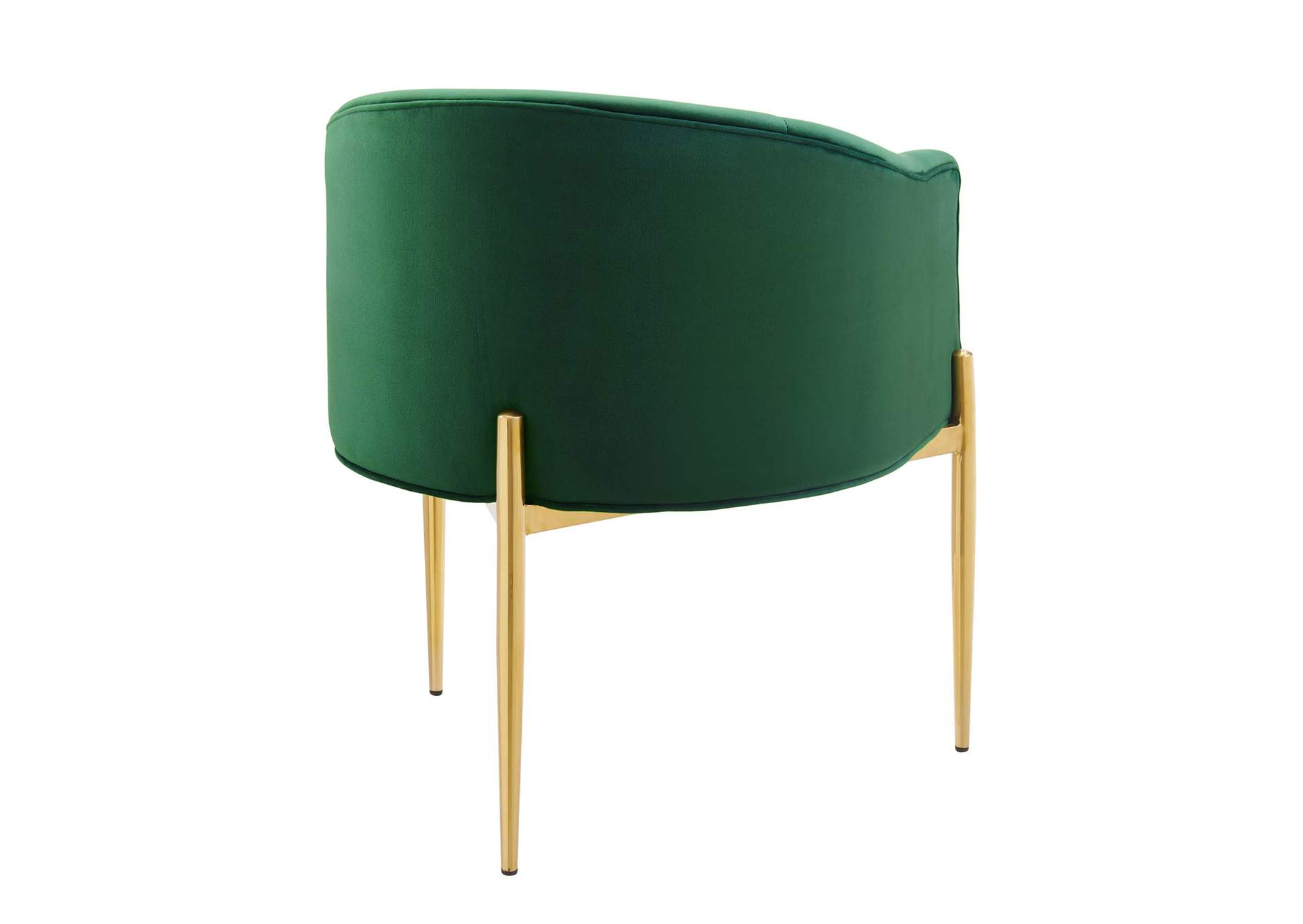 Emerald Savour Tufted Performance Velvet Accent Chairs - [Set of 2],Modway