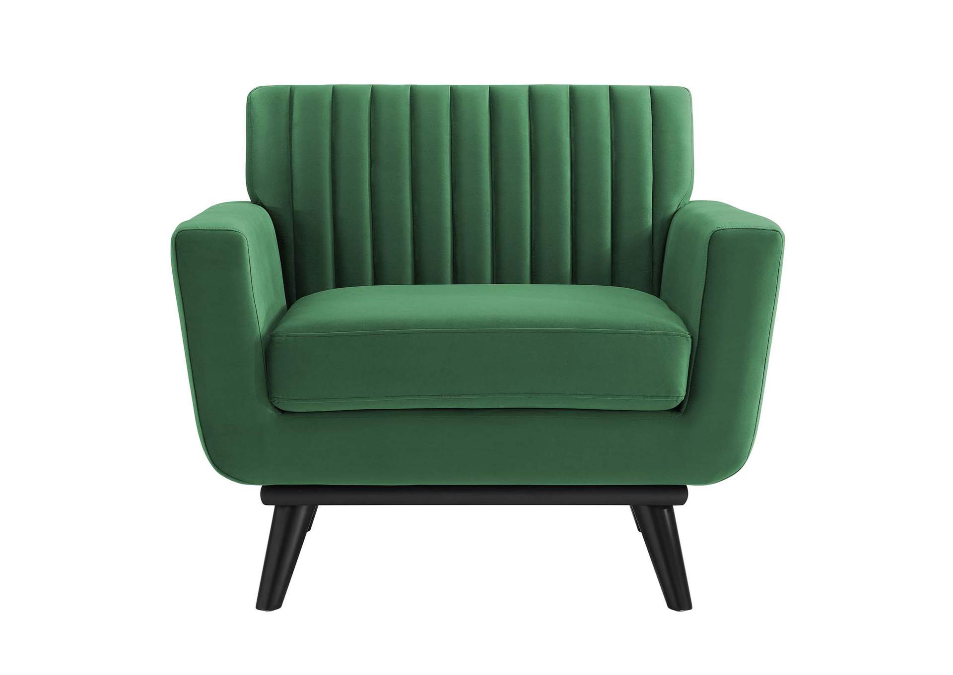 Engage Channel Tufted Performance Velvet Armchair,Modway