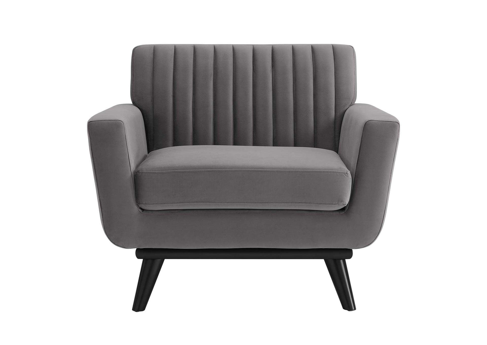 Engage Channel Tufted Performance Velvet Armchair,Modway