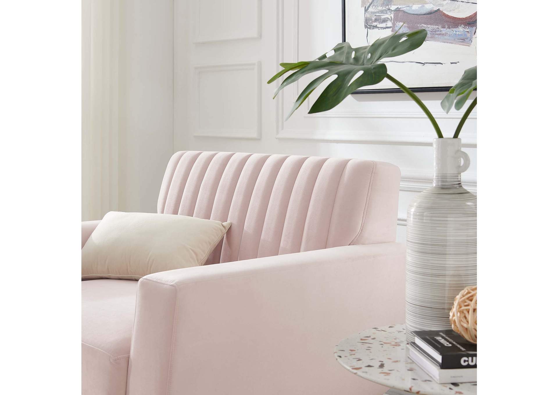 Engage Channel Tufted Performance Velvet Armchair,Modway