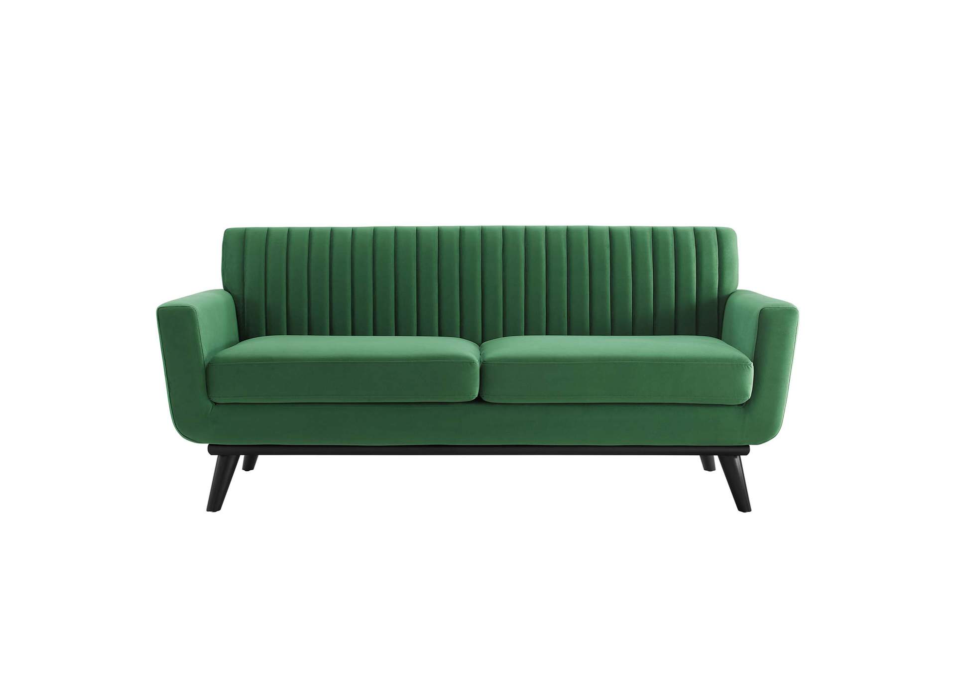 Engage Channel Tufted Performance Velvet Loveseat,Modway
