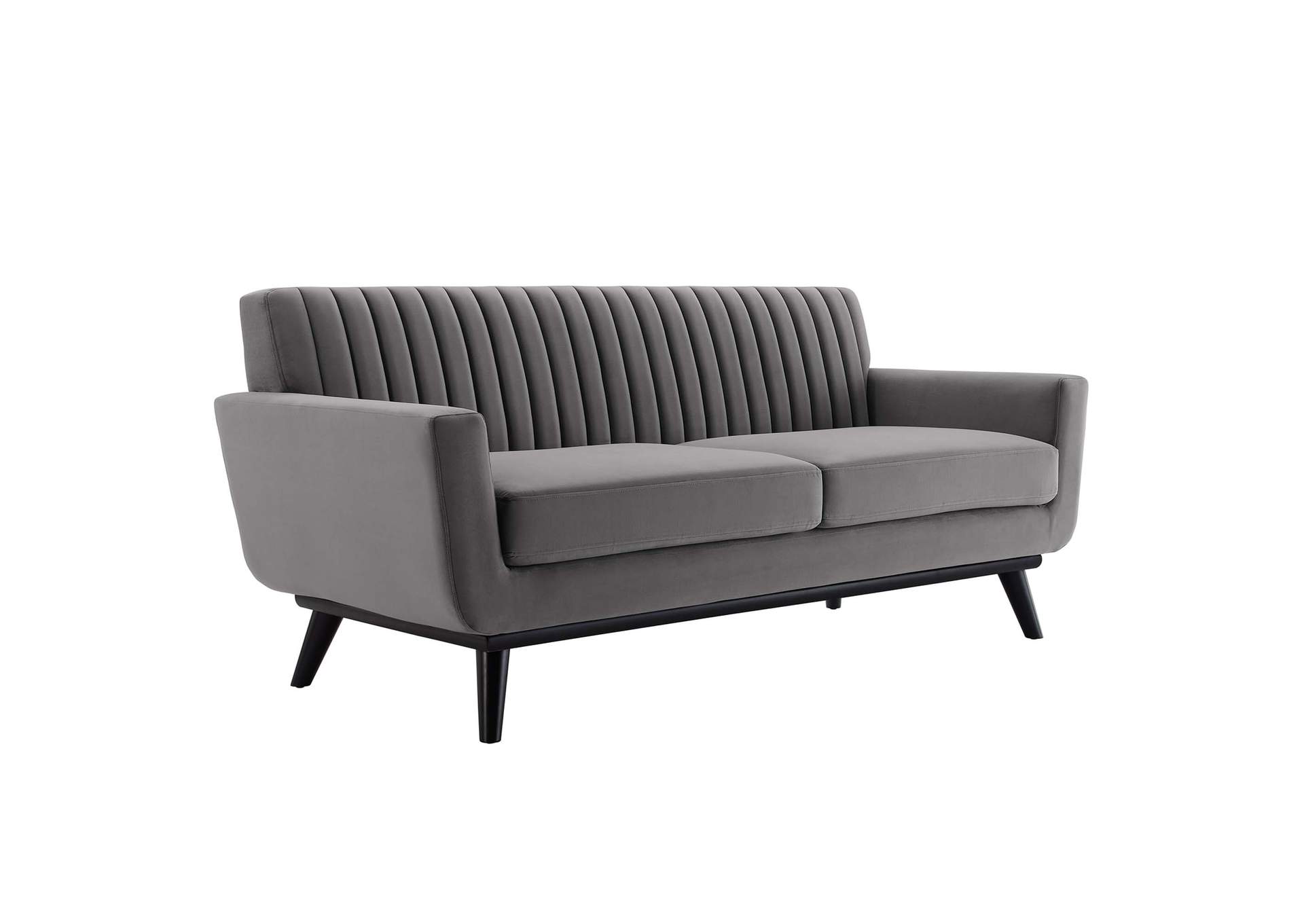 Engage Channel Tufted Performance Velvet Loveseat,Modway