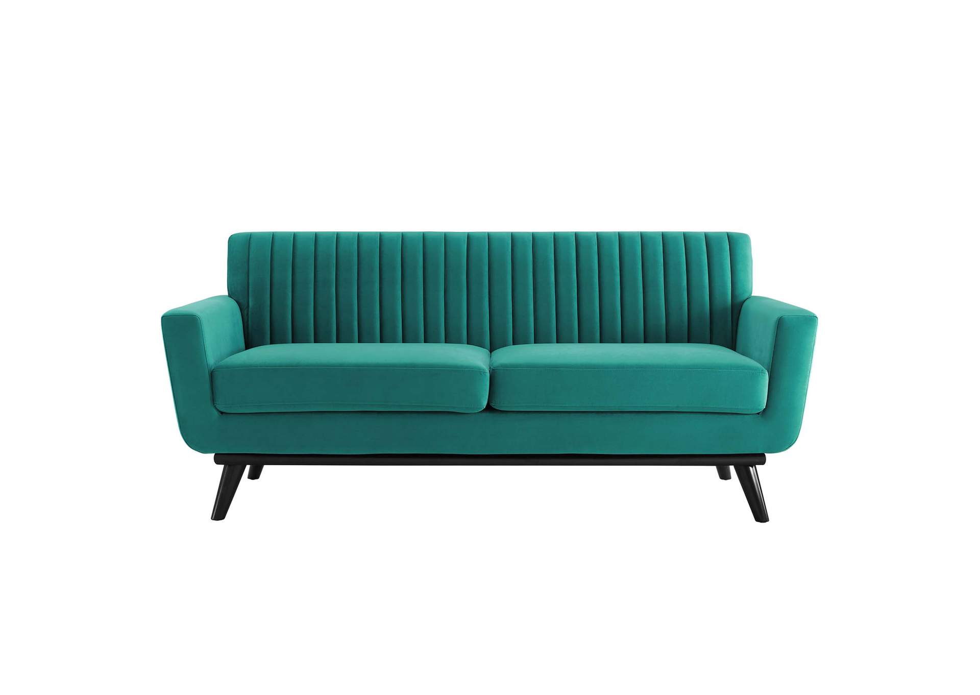 Engage Channel Tufted Performance Velvet Loveseat,Modway